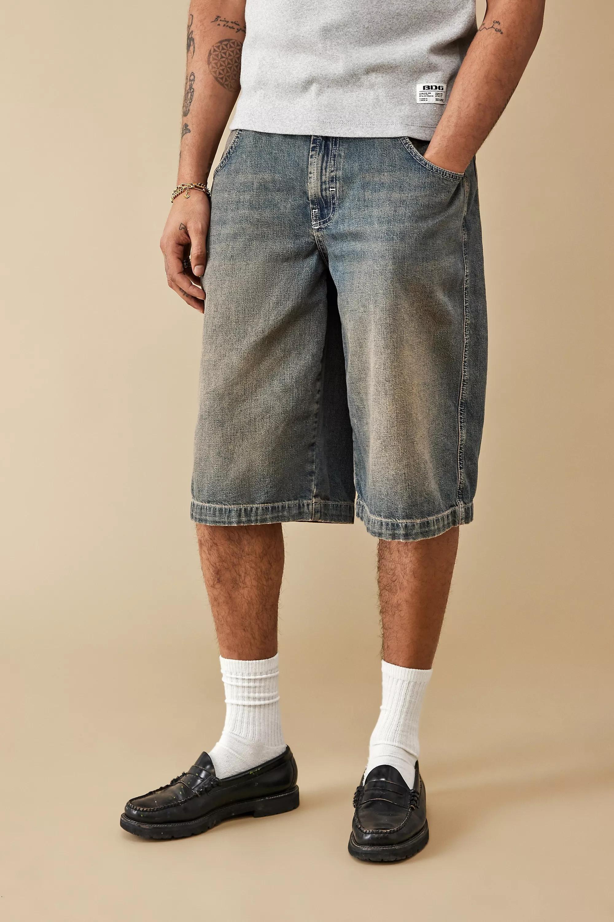 Purple Bdg Denim Shorts, , large image number 0