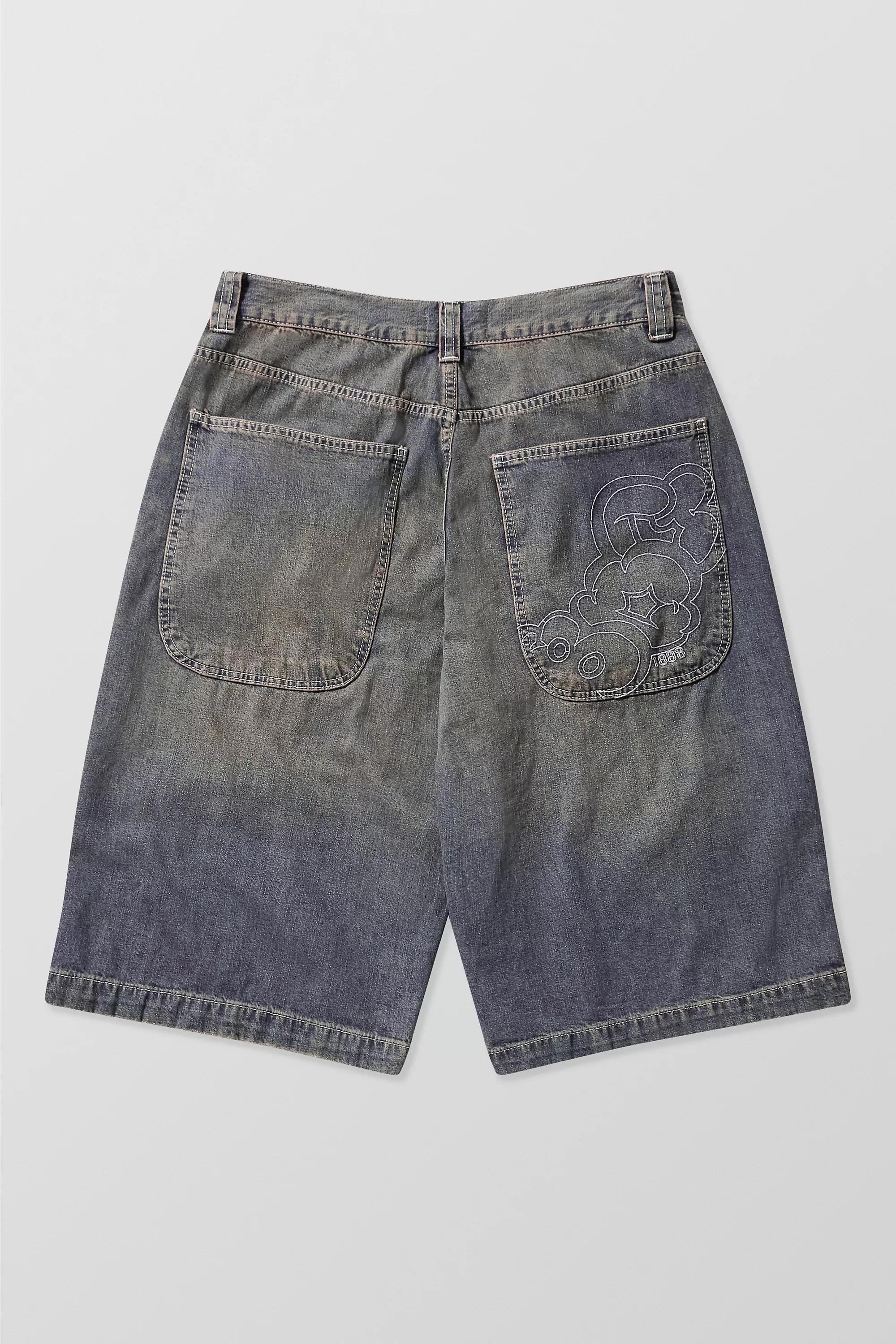 Purple Bdg Denim Shorts, , large image number 5