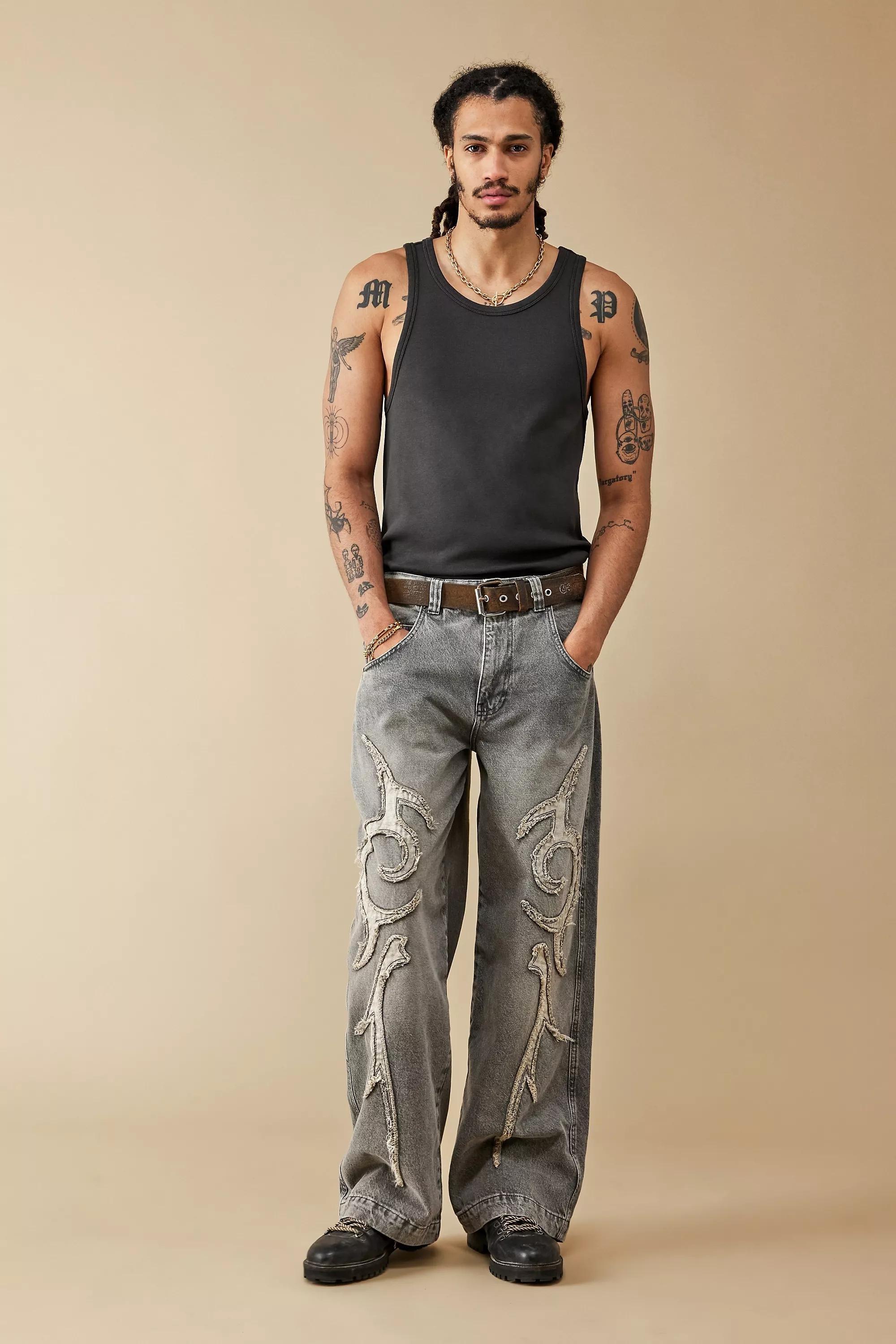 Black Ribbed Vest, , large image number 1