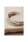 Urban Outfitters - Silver Textured Bangles, Set Of 5