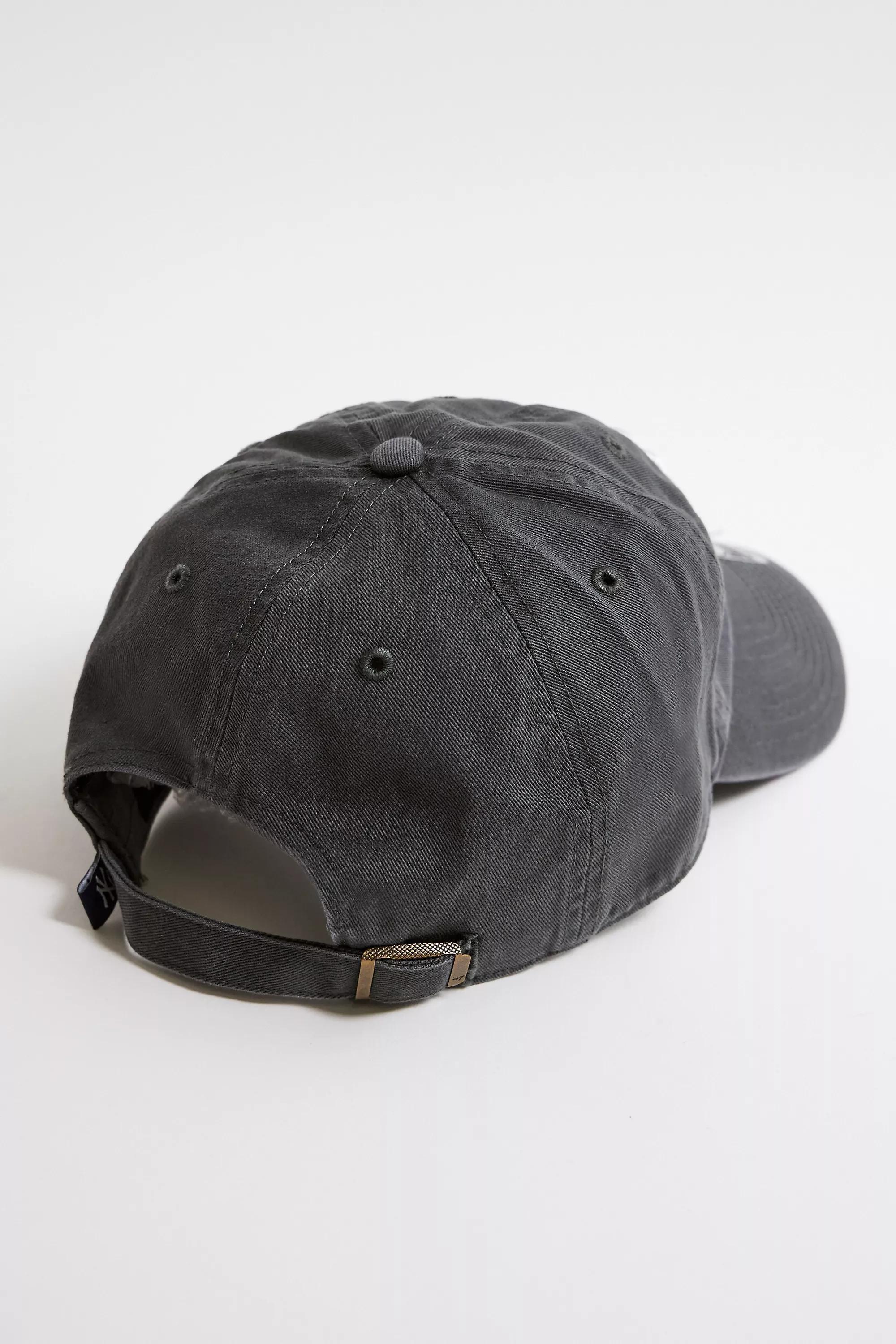 Grey 47 Brand Ny Yankees Clean Up Cap, CARBON, large image number 3