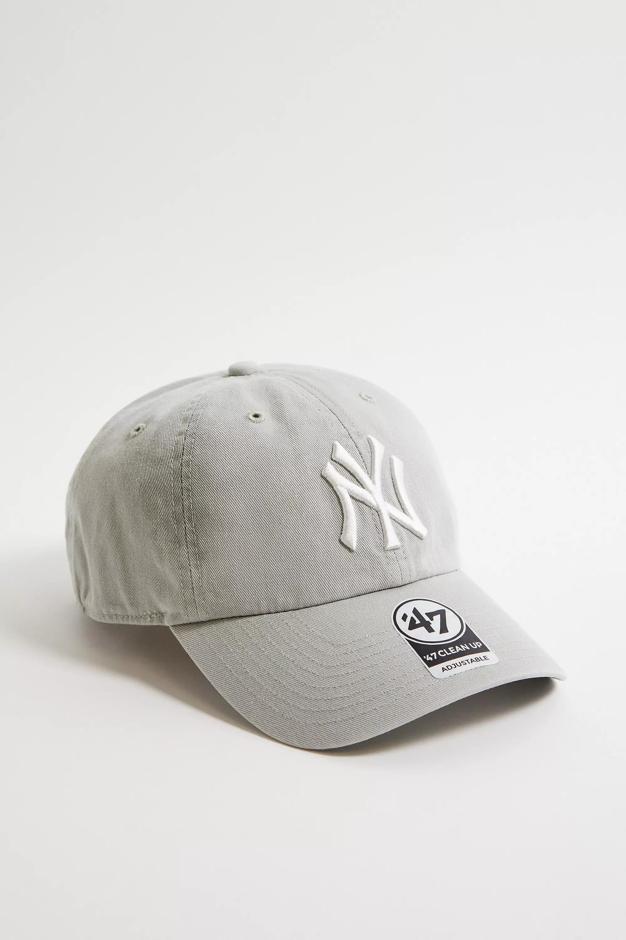 Grey 47 Brand Ny Yankees Clean Up Cap, L GR, large image number 1