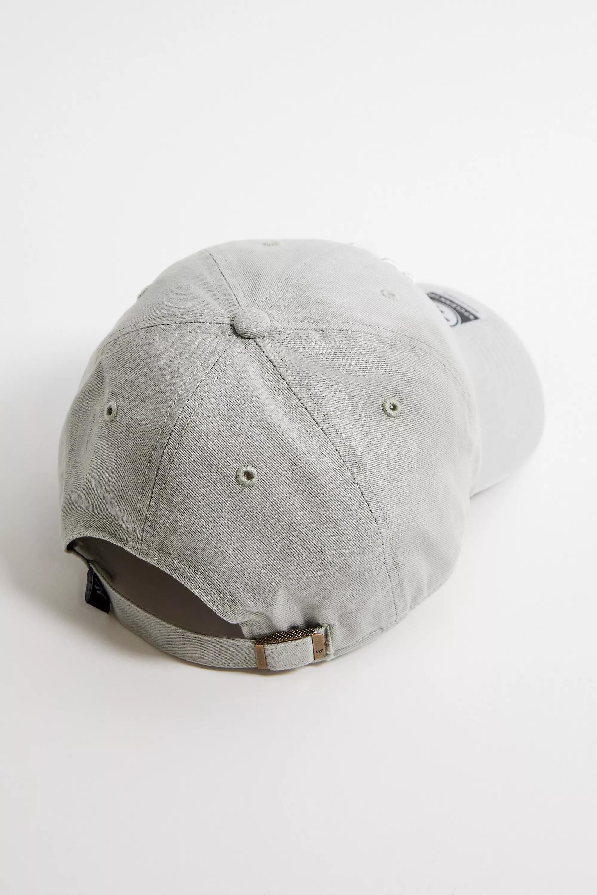 Grey 47 Brand Ny Yankees Clean Up Cap, L GR, large image number 3