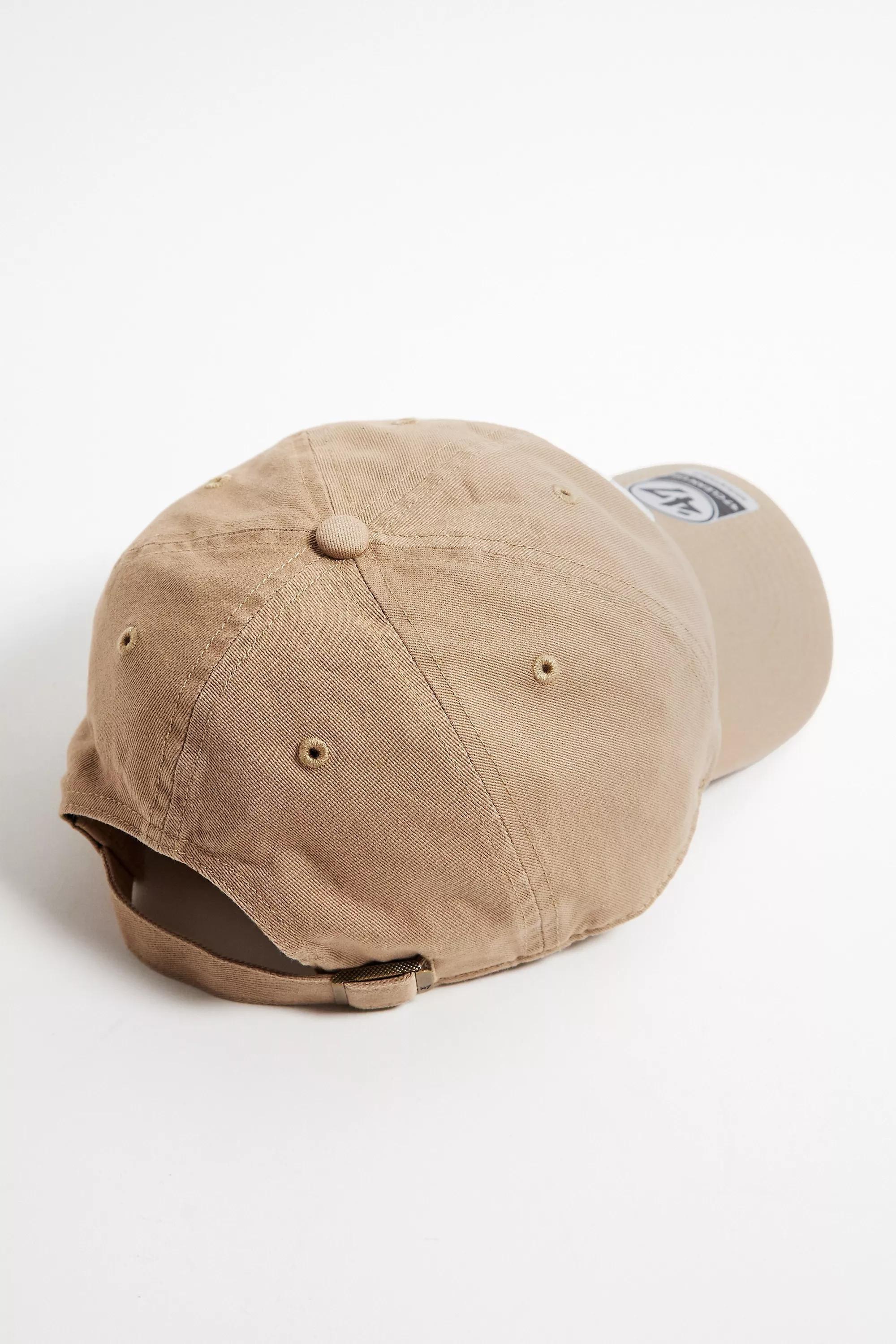 Beige 47 Brand Ny Yankees Clean Up Cap, SND, large image number 3