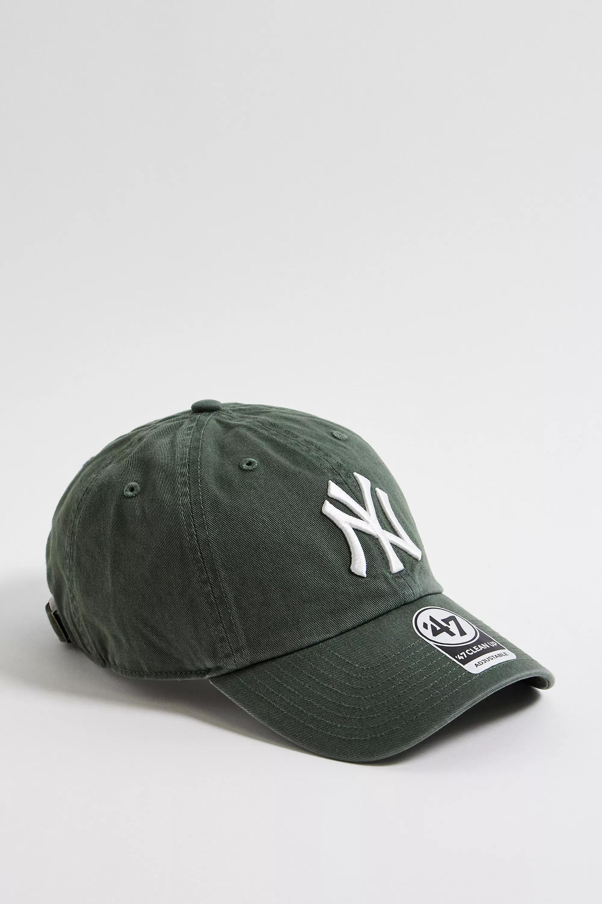 Khaki 47 Brand Ny Yankees Clean Up Cap, KHAKI, large image number 1