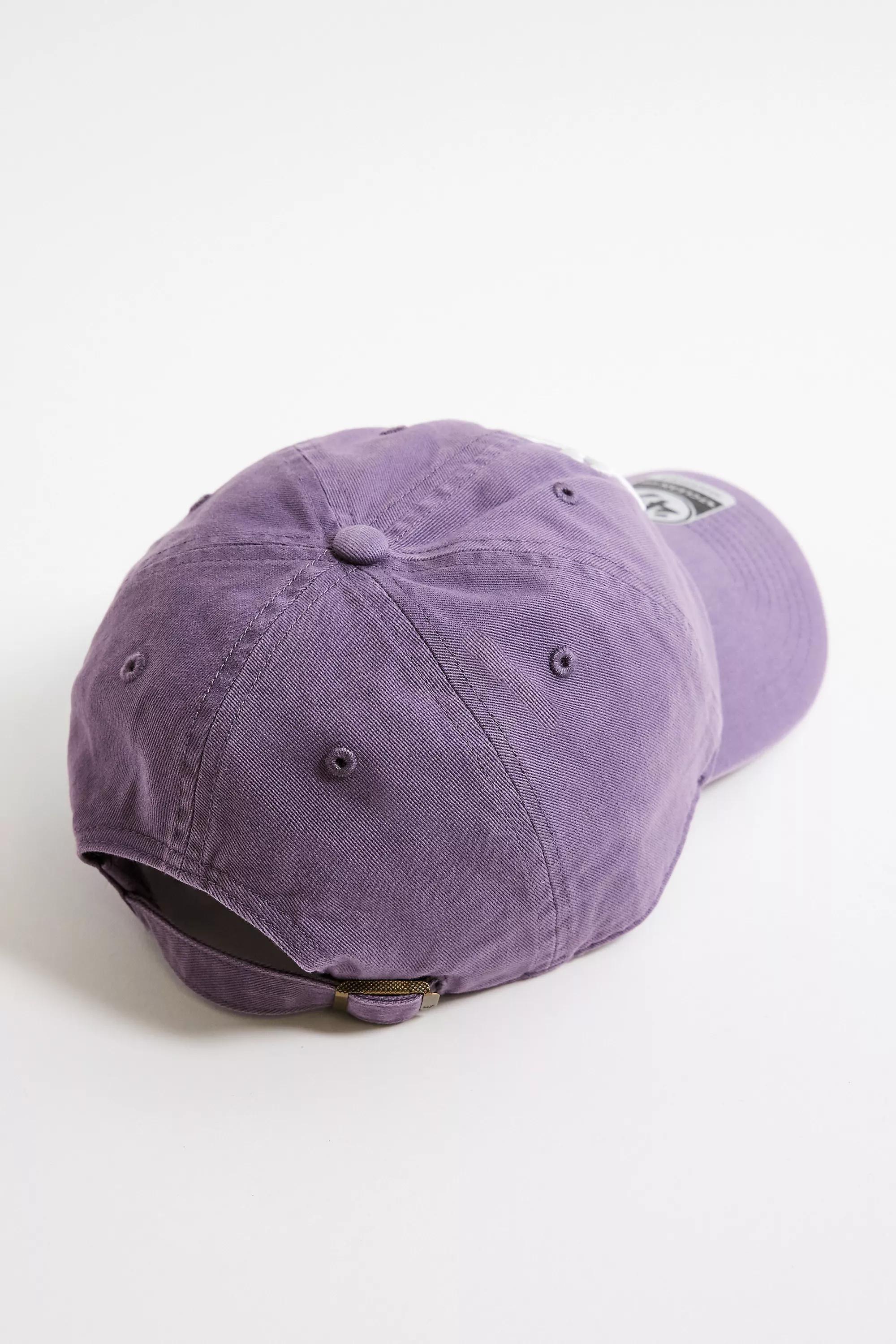 Purple 47 Brand Ny Yankees Clean Up Cap, PURP, large image number 3