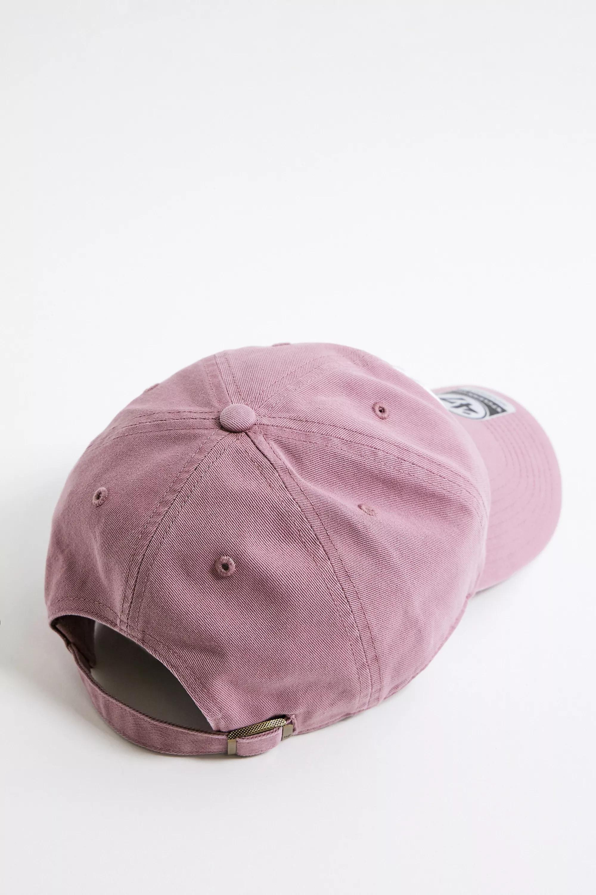 Pink 47 Brand Ny Yankees Clean Up Cap, PINK, large image number 3
