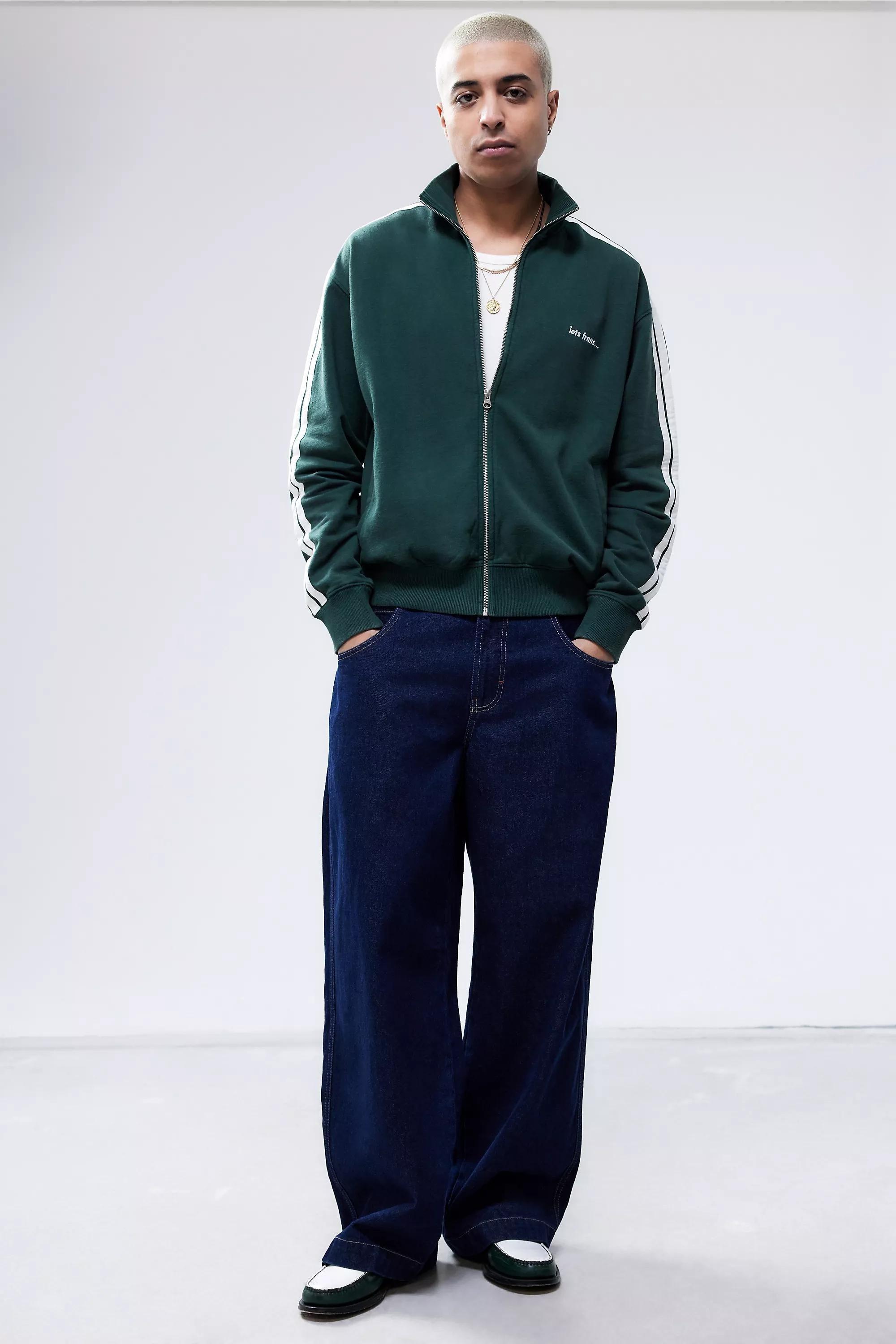 GRN iets frans... Teddi Green Track Top, , large image number 2