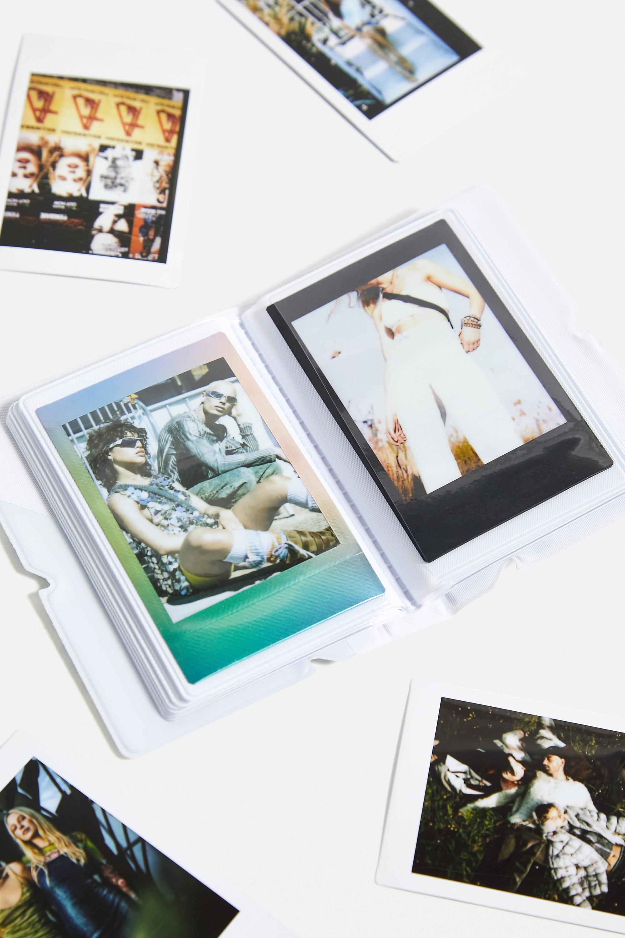 Blue Printed Mini Instax Photo Album, BLUE, large image number 2