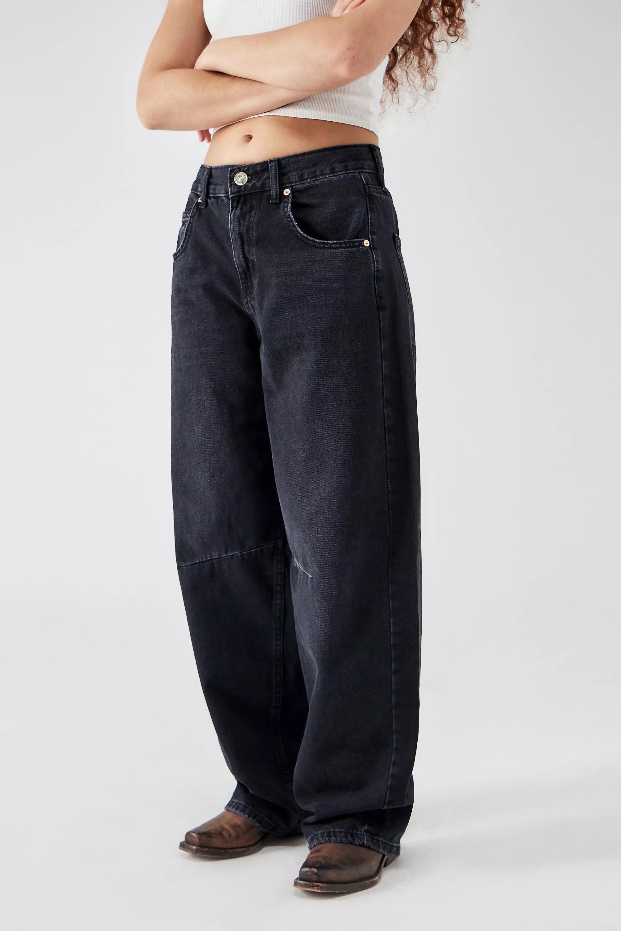 Black Bdg Boyfriend Jeans, , large image number 0