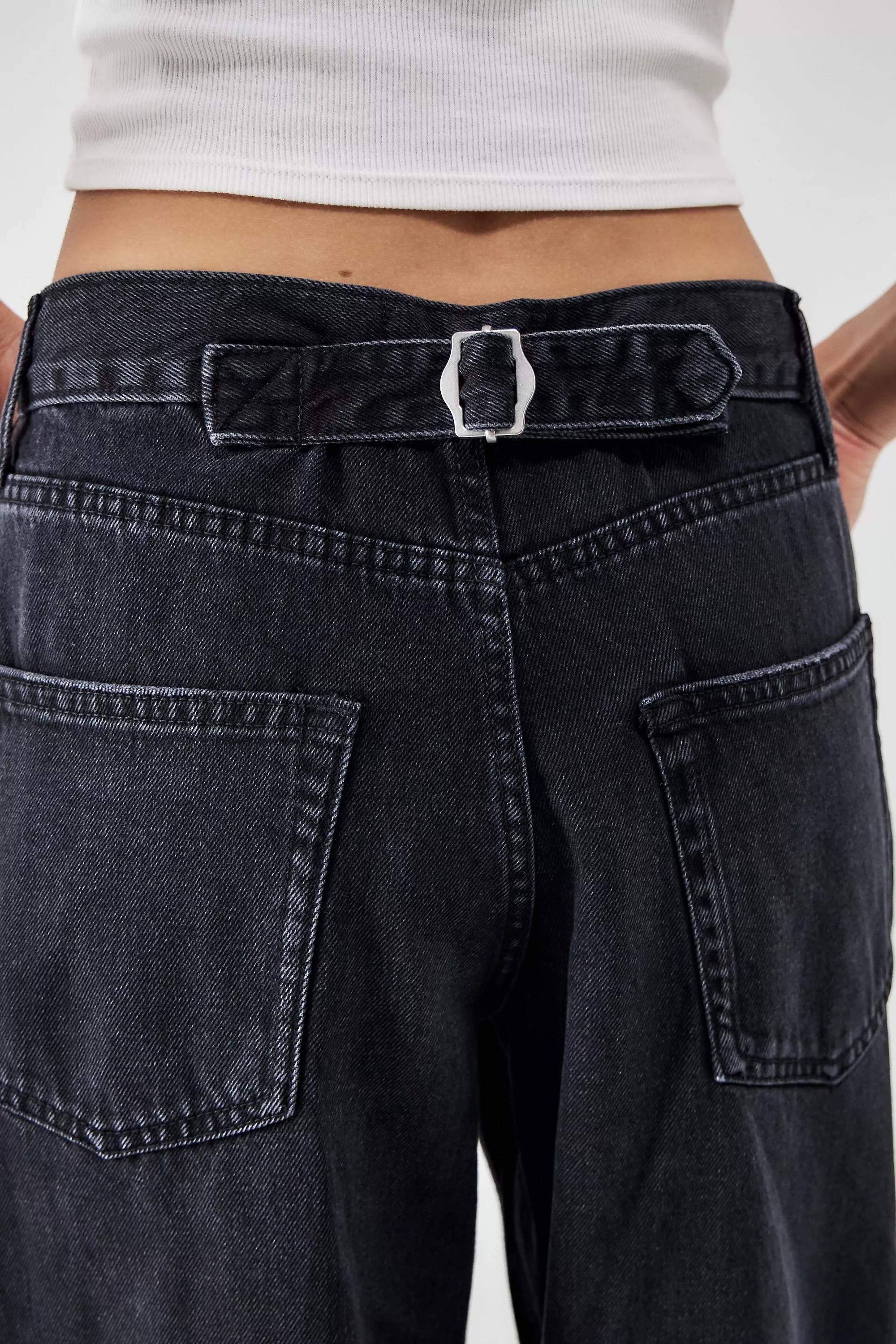 Black Bdg Boyfriend Jeans, , large image number 3