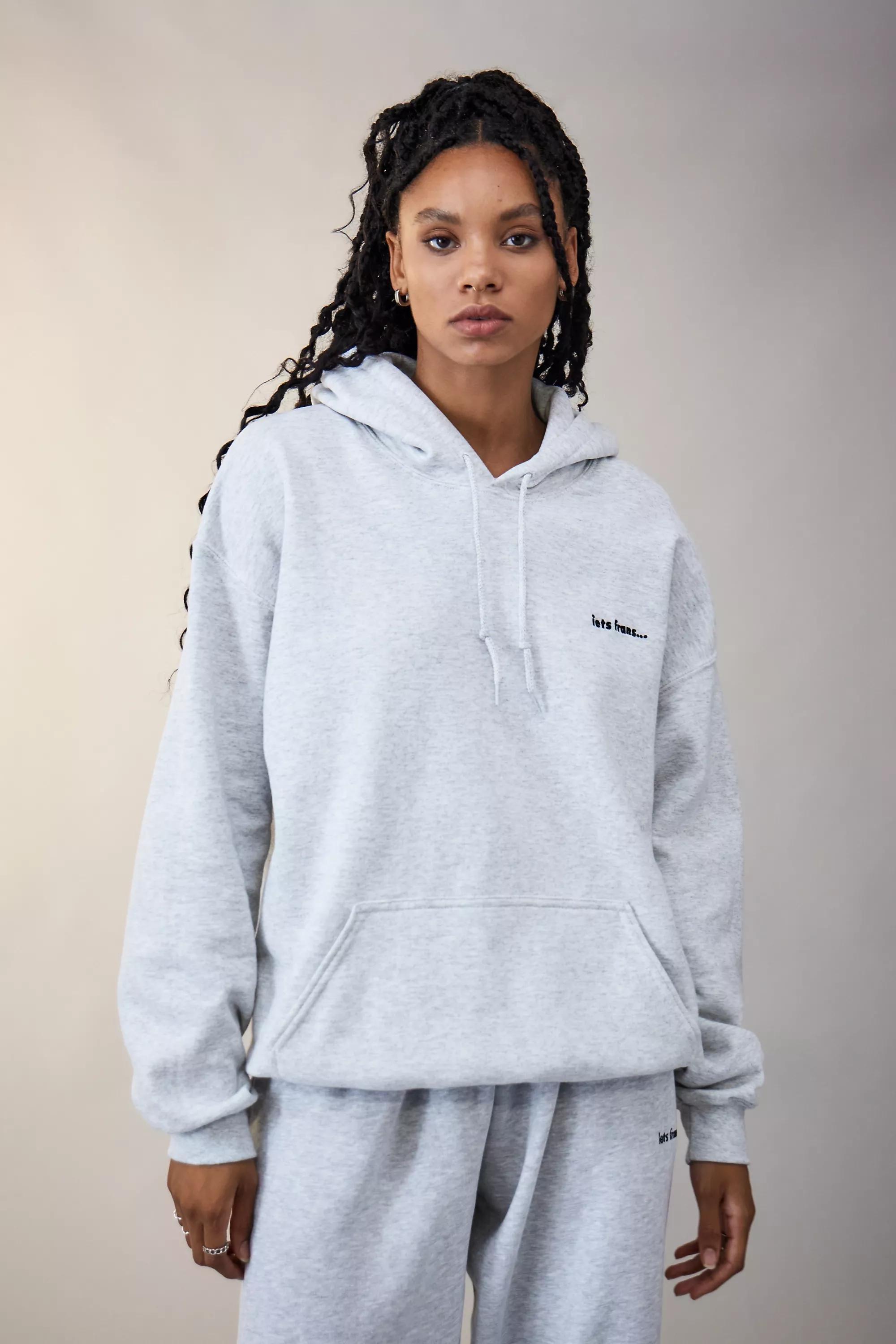 Grey Oversized Hoodie, , large image number 1