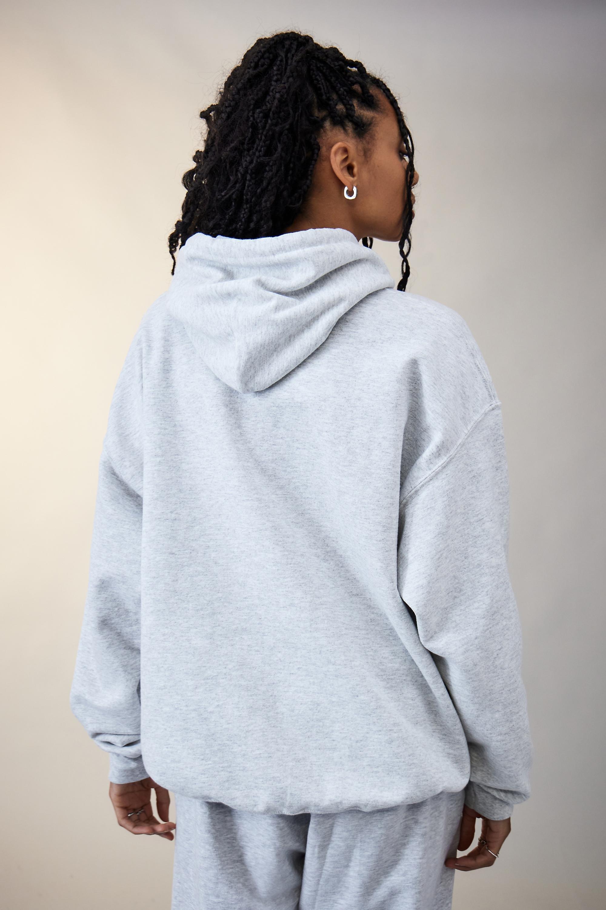 Grey Oversized Hoodie, , large image number 3