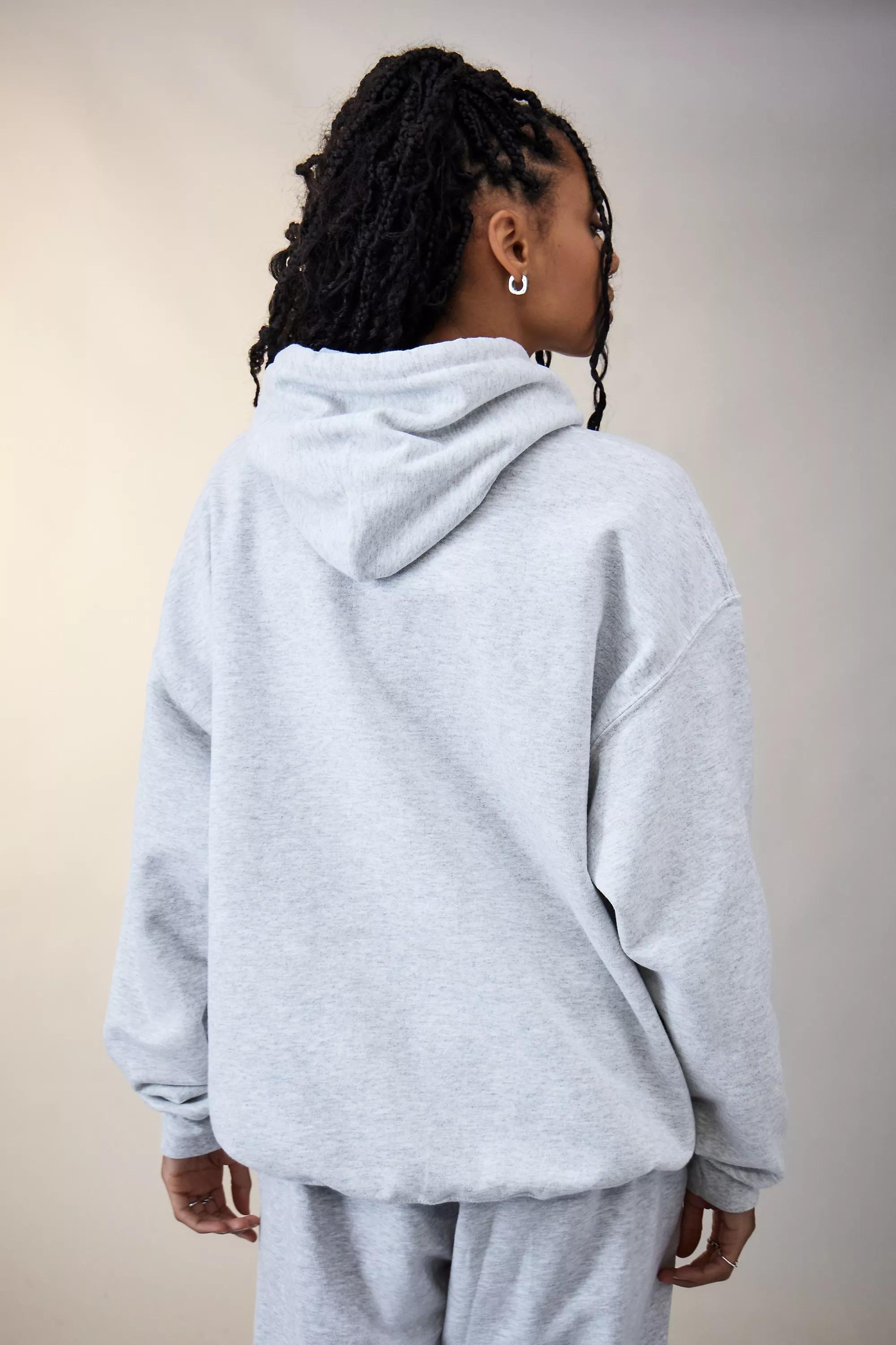 Grey Oversized Hoodie, , large image number 5