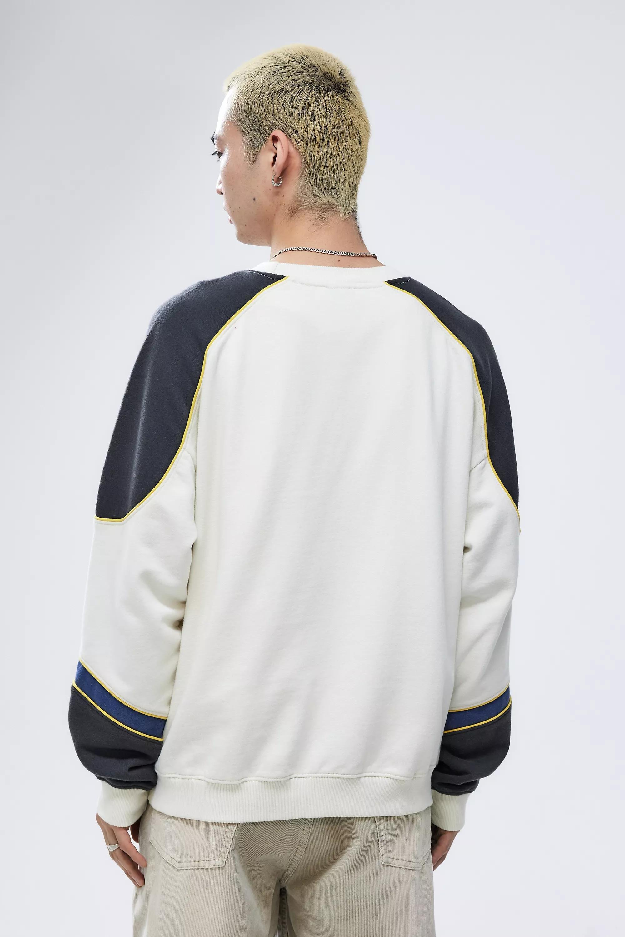 Cream Iets Frans... Panel Sweatshirt, , large image number 2