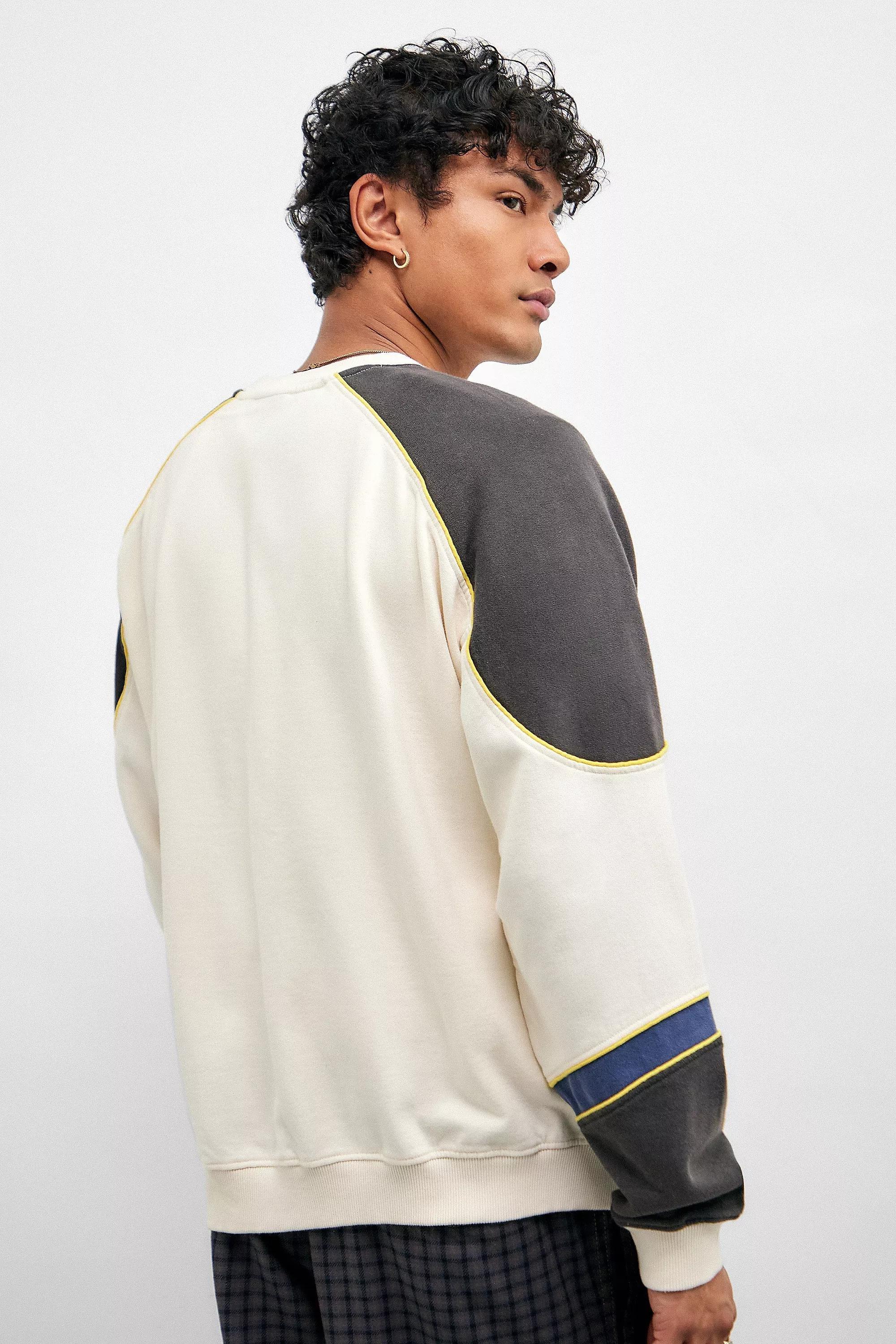 Cream Iets Frans... Panel Sweatshirt, , large image number 3