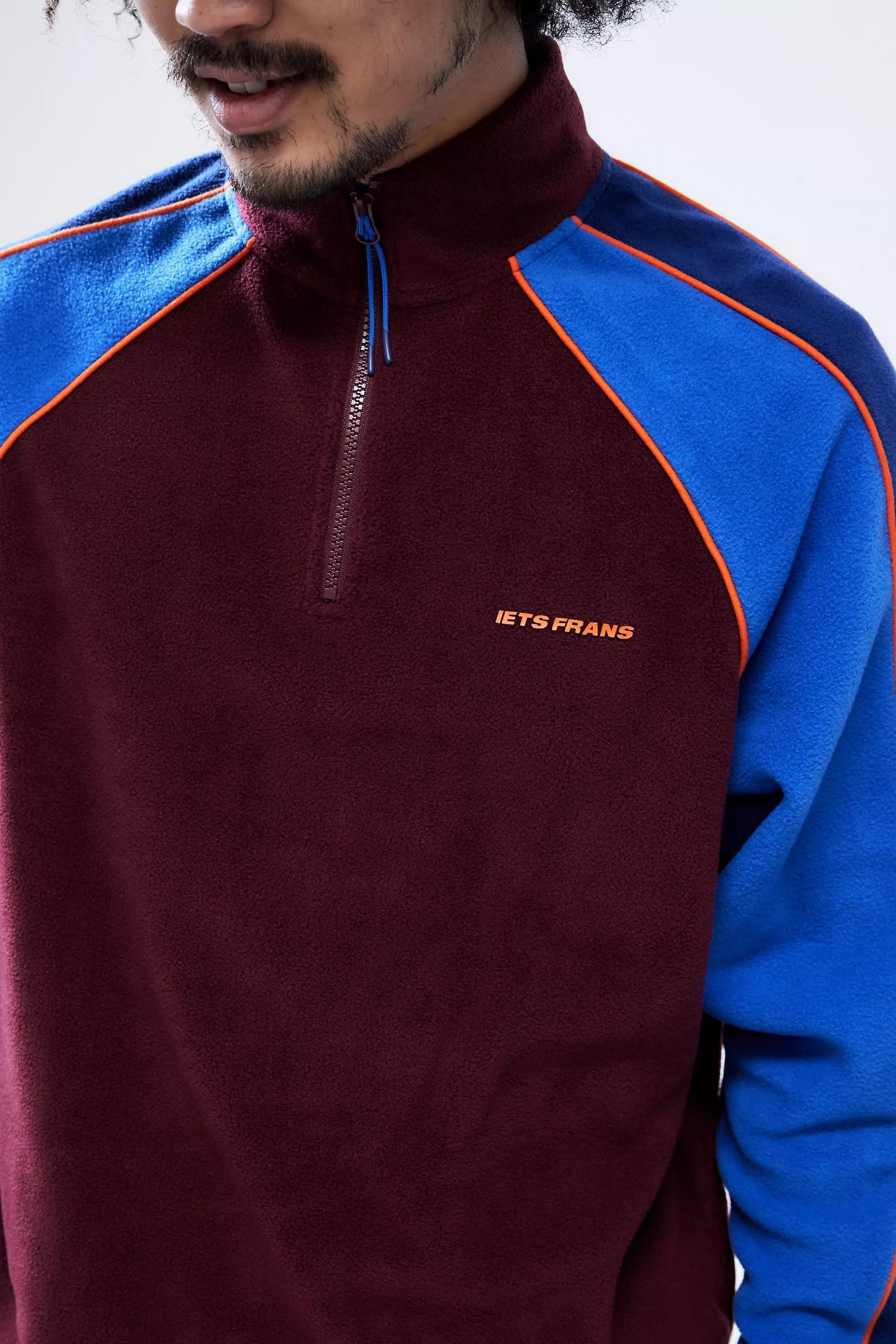 Red Iets Panel Fleece, , large image number 1
