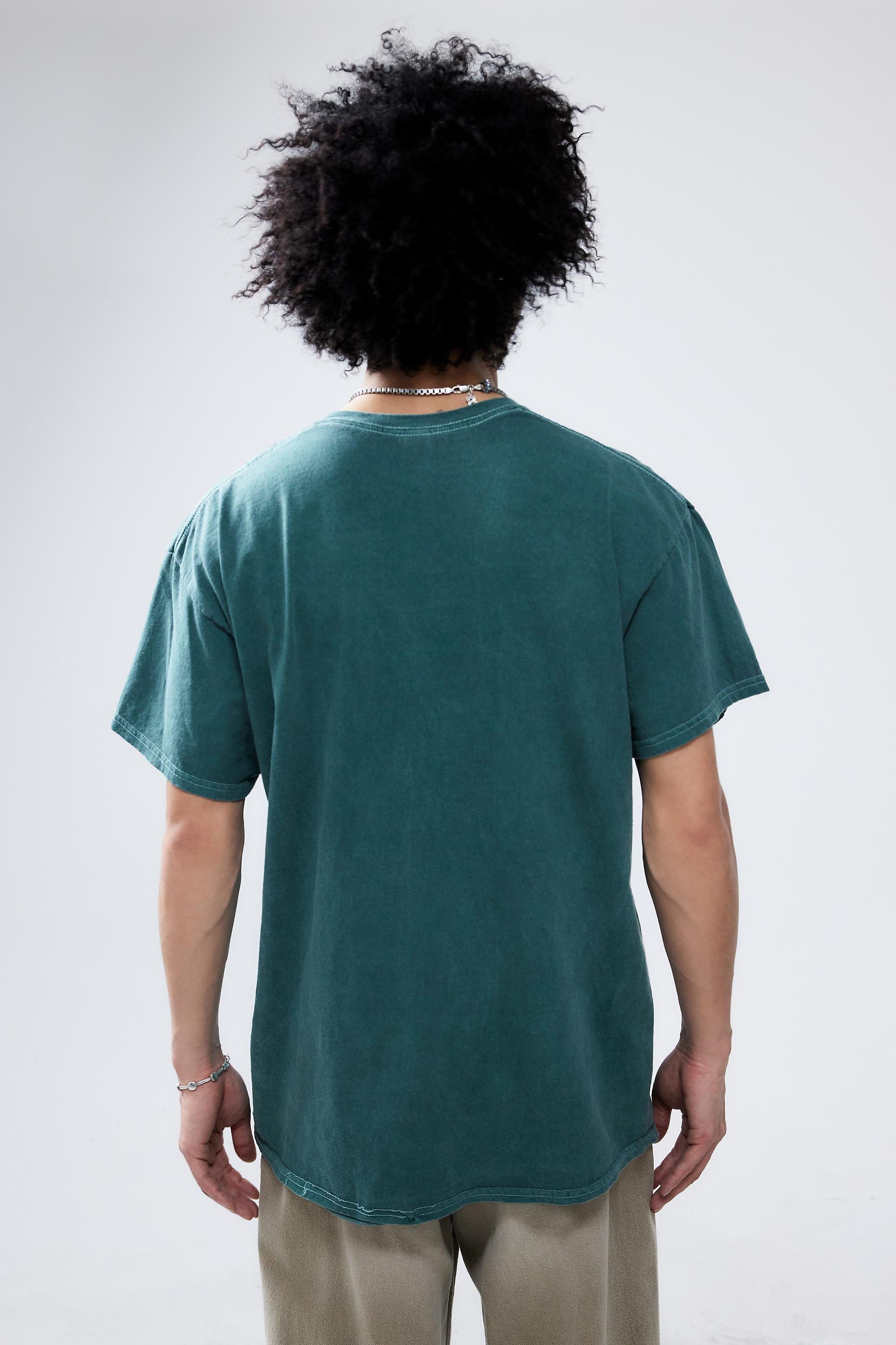 Green Uo Embroidered T-Shirt, , large image number 3