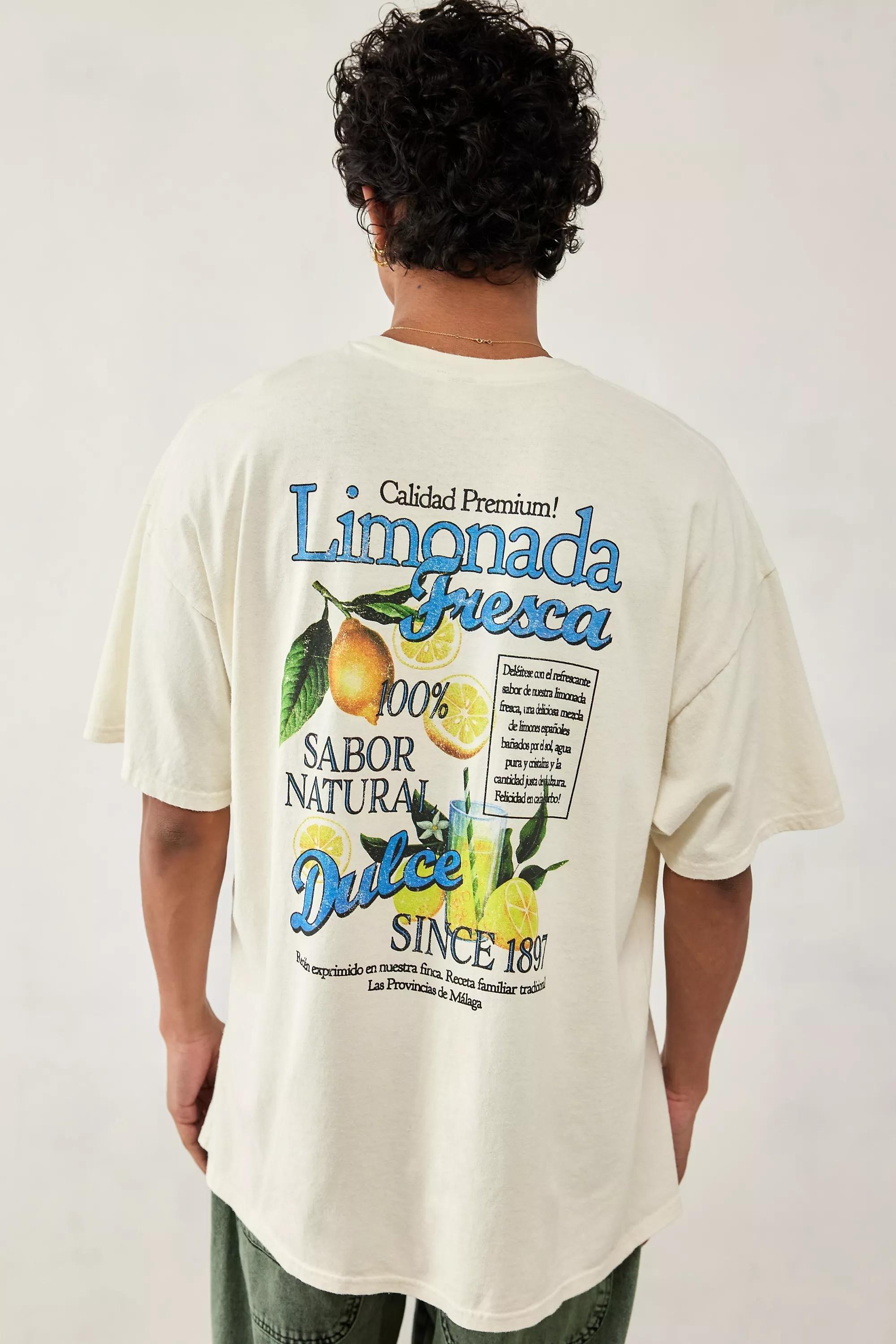 Cream Uo Limonada T-Shirt, , large image number 0