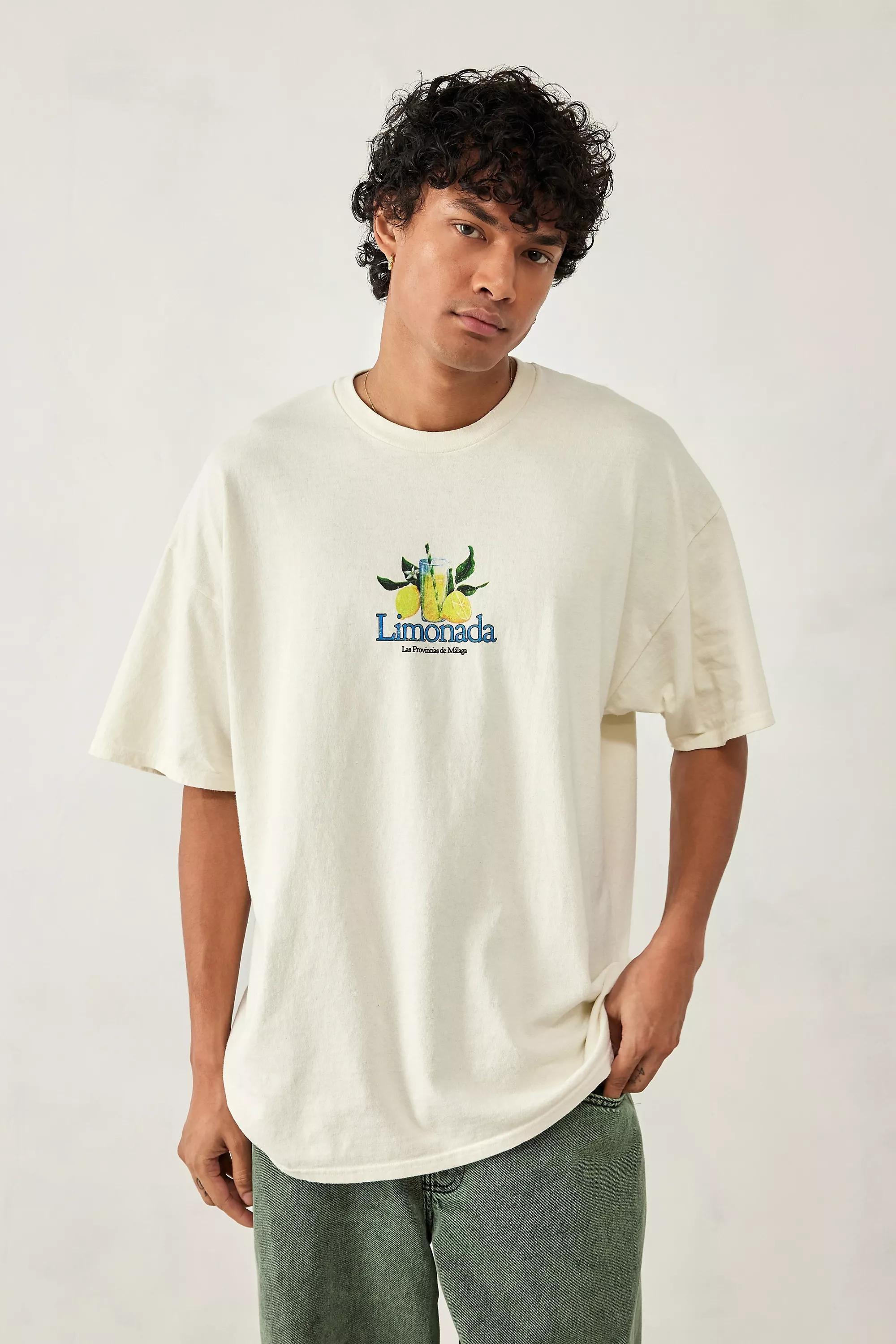 Cream Uo Limonada T-Shirt, , large image number 2