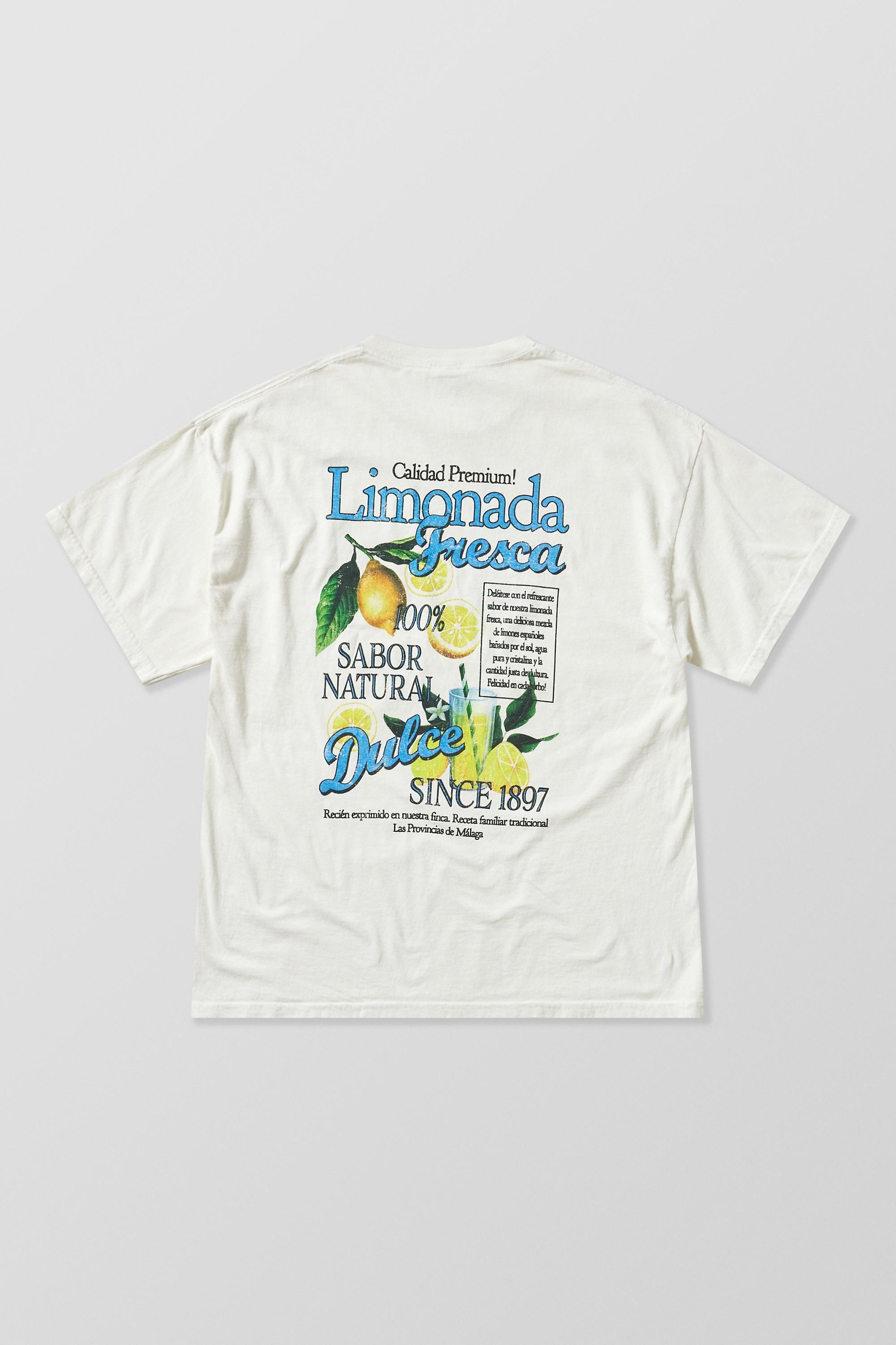 Cream Uo Limonada T-Shirt, , large image number 5