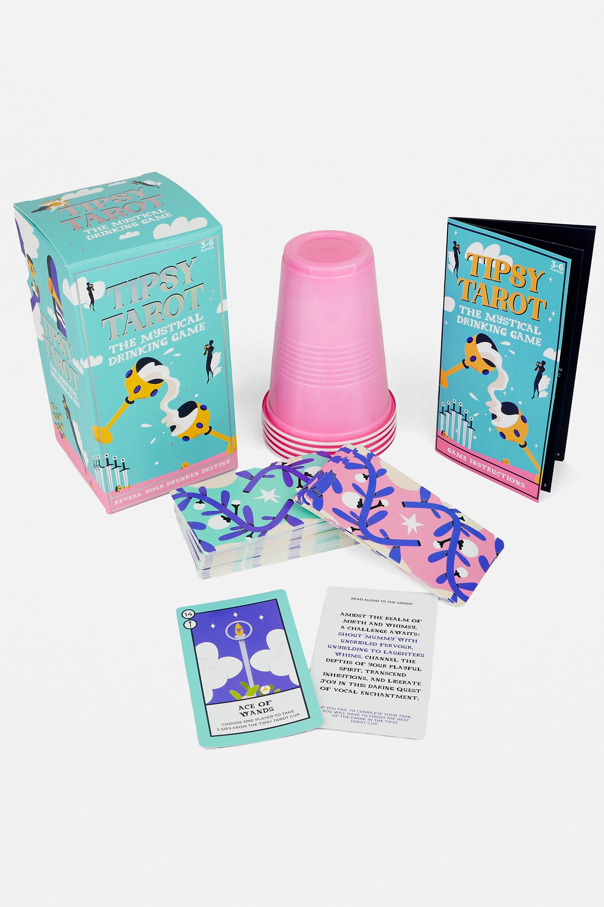 Multicolour Tipsy Tarot Card Game, ASSORT, large image number 1