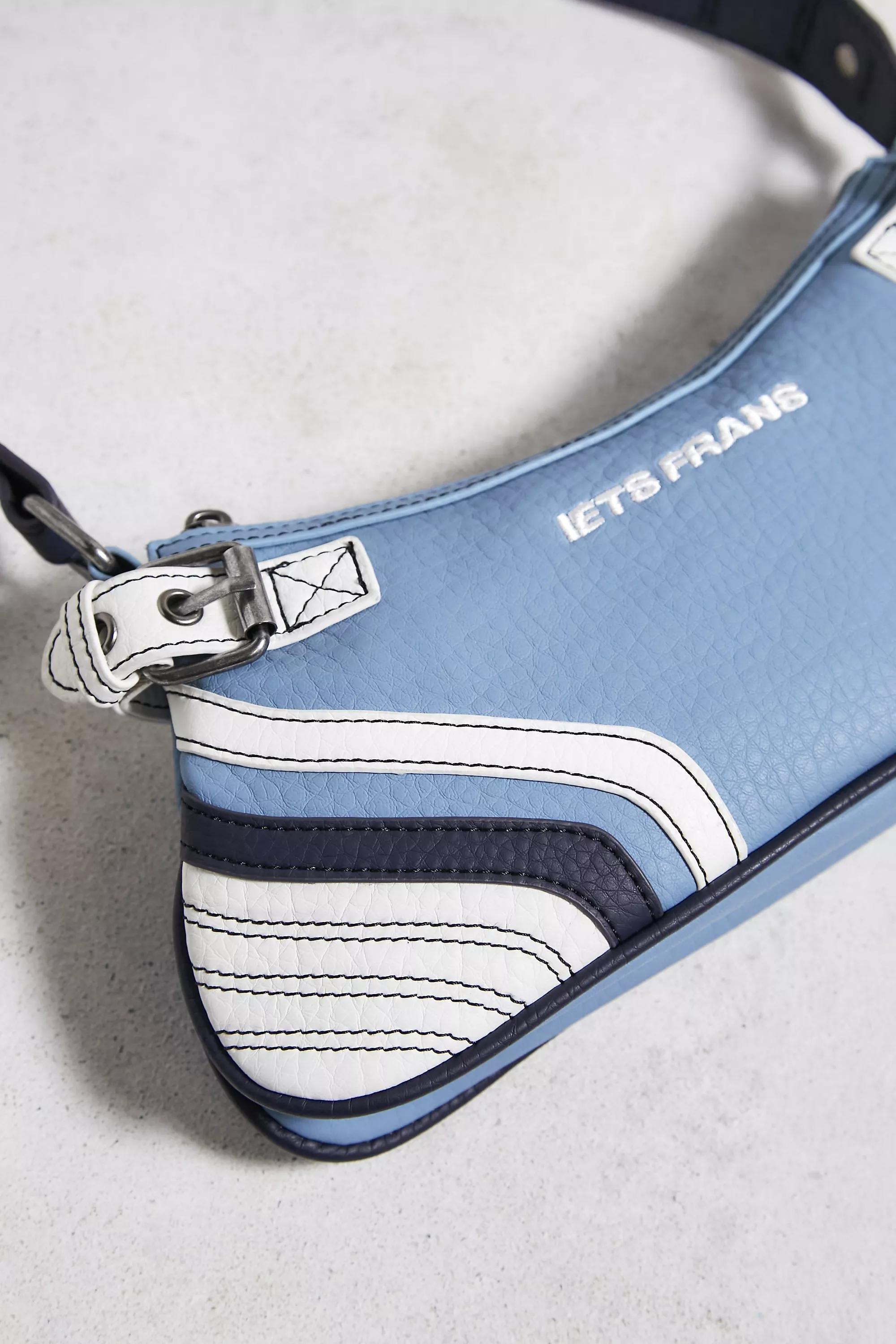 Blue Iets Frans Billy Motocross Shoulder Bag, BLUE, large image number 4
