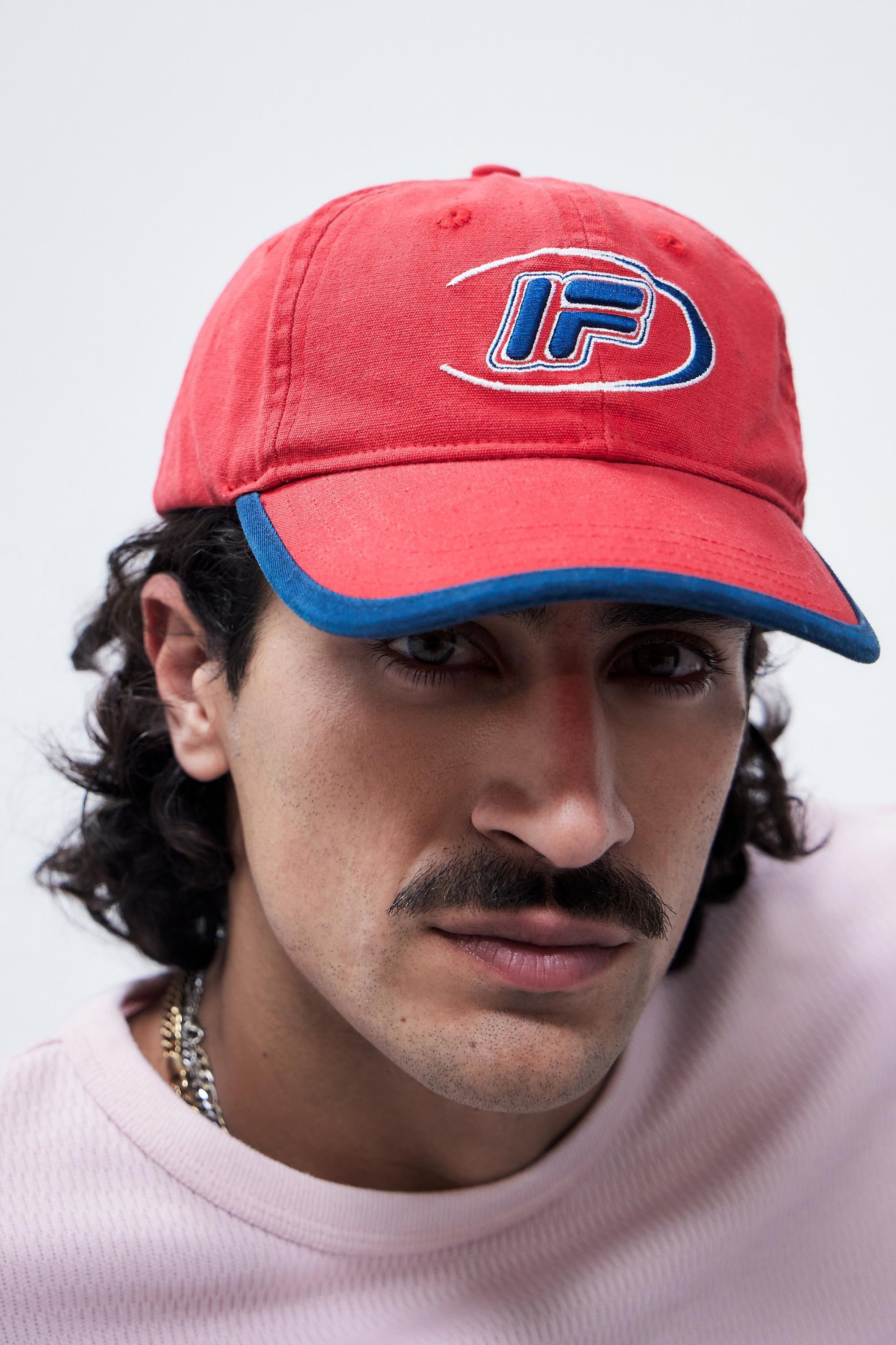 Red iets frans... Football Cap, RED, large image number 1