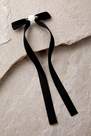 Urban Outfitters - Black Kitsch Bow Mini Barette Clip