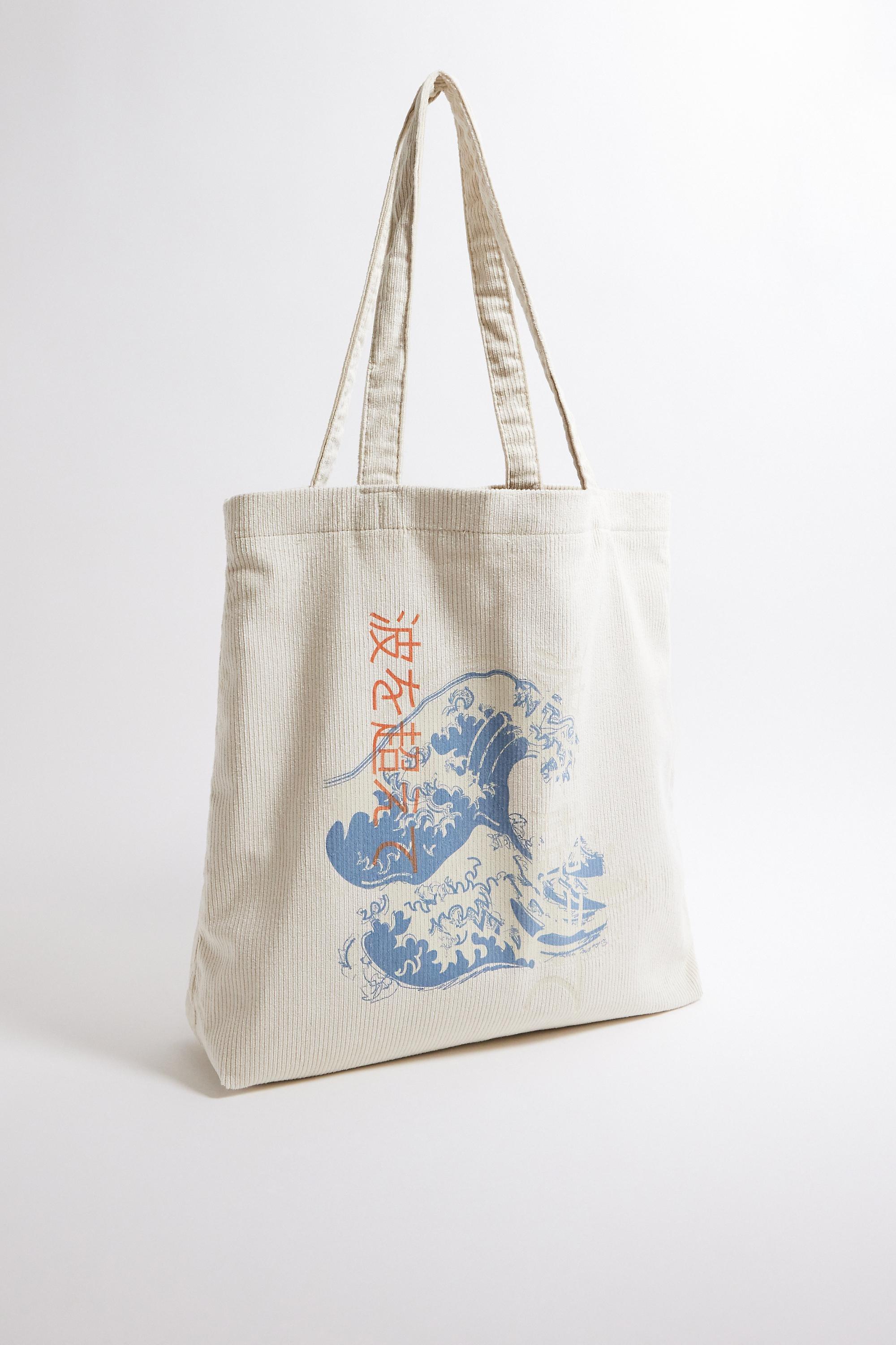Ivory UO The Great Wave Tote Bag, IVRY, large image number 2