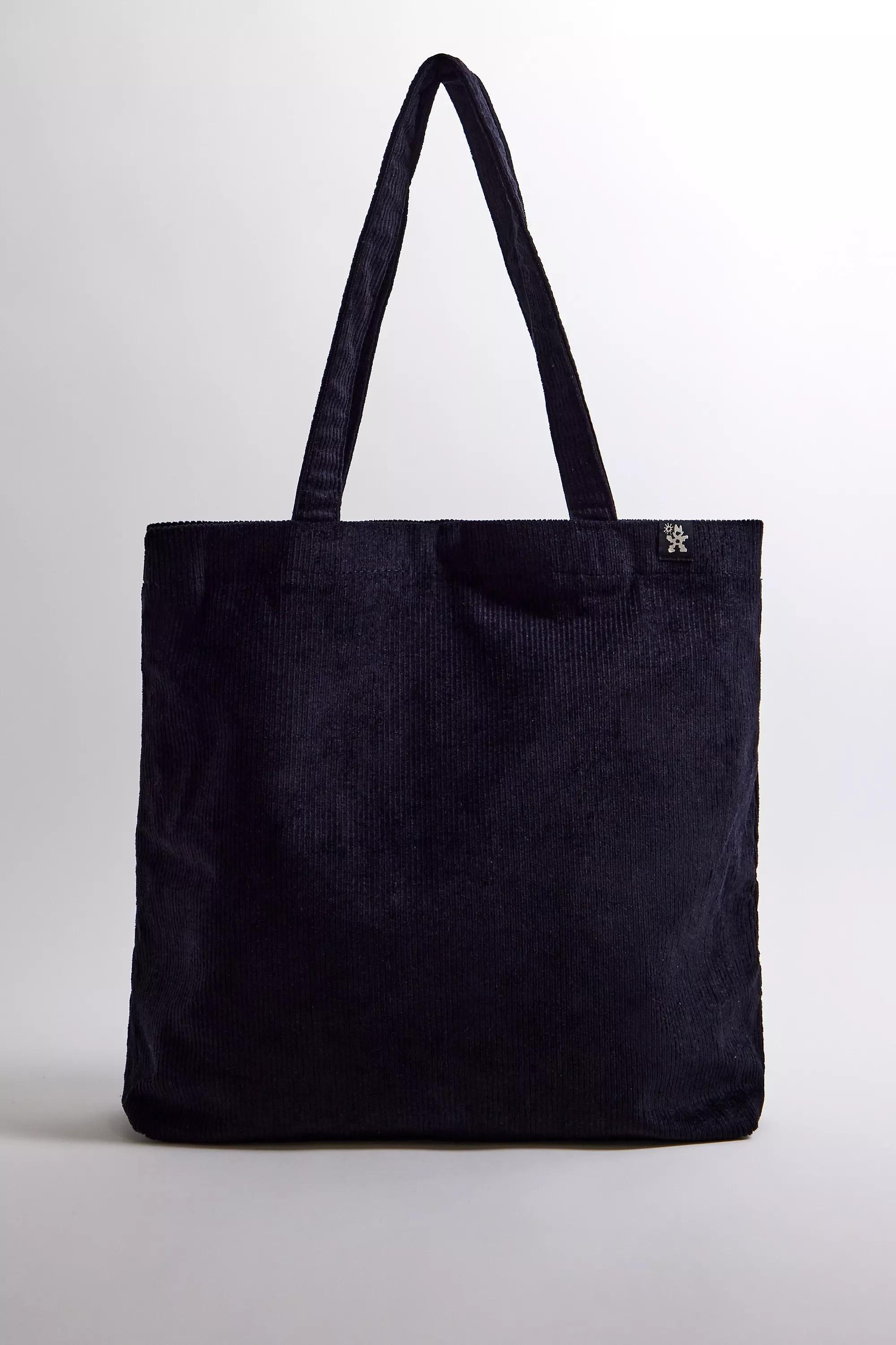Grey UO Corduroy Tote Bag, GREY, large image number 1