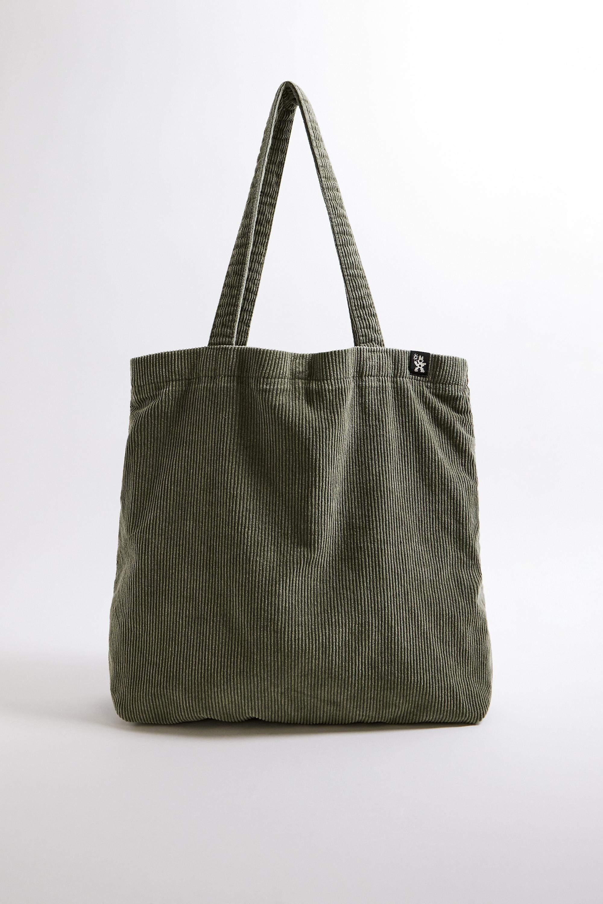 Green UO Corduroy Tote Bag, GRN, large image number 1