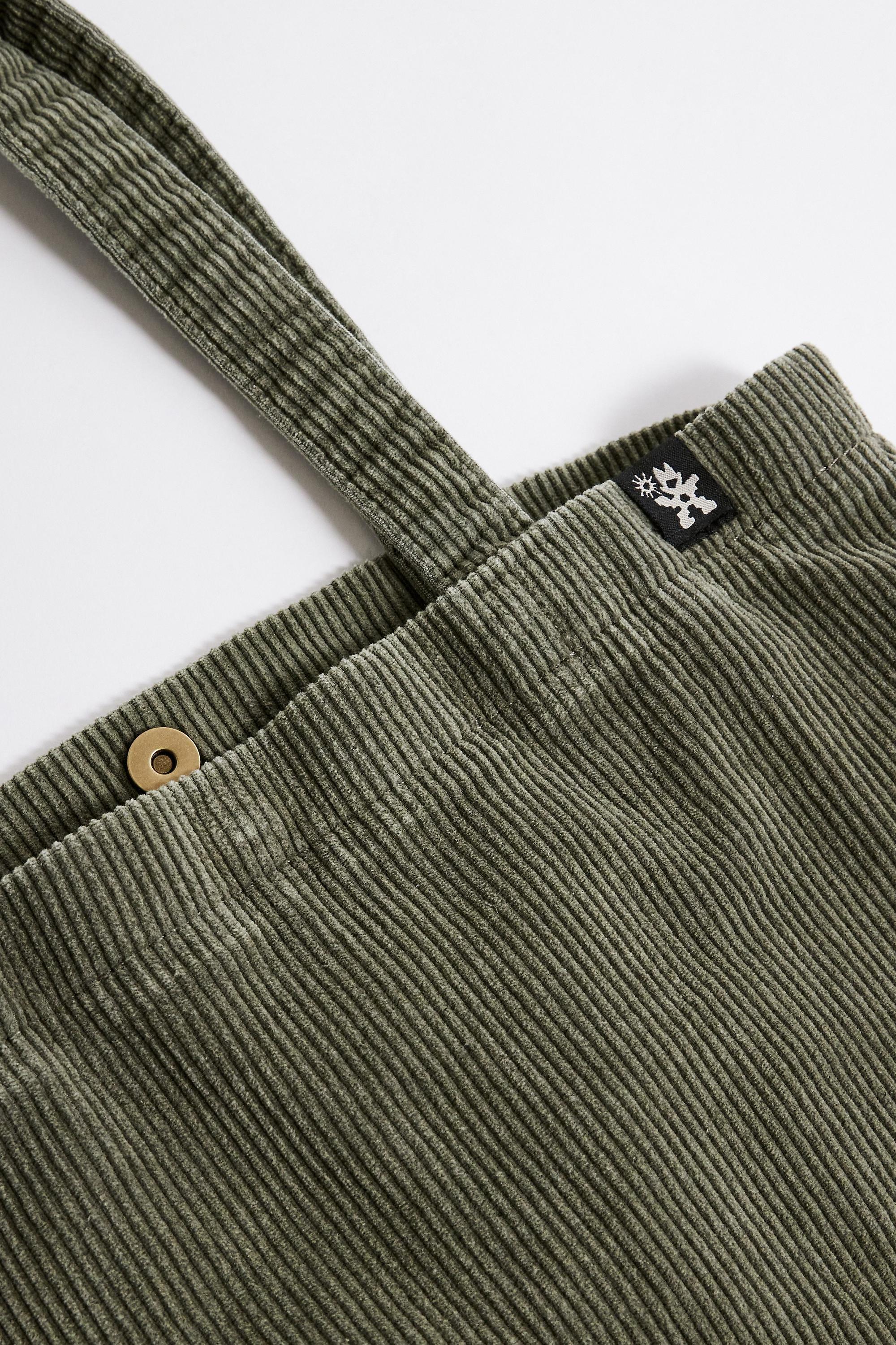 Green UO Corduroy Tote Bag, GRN, large image number 4