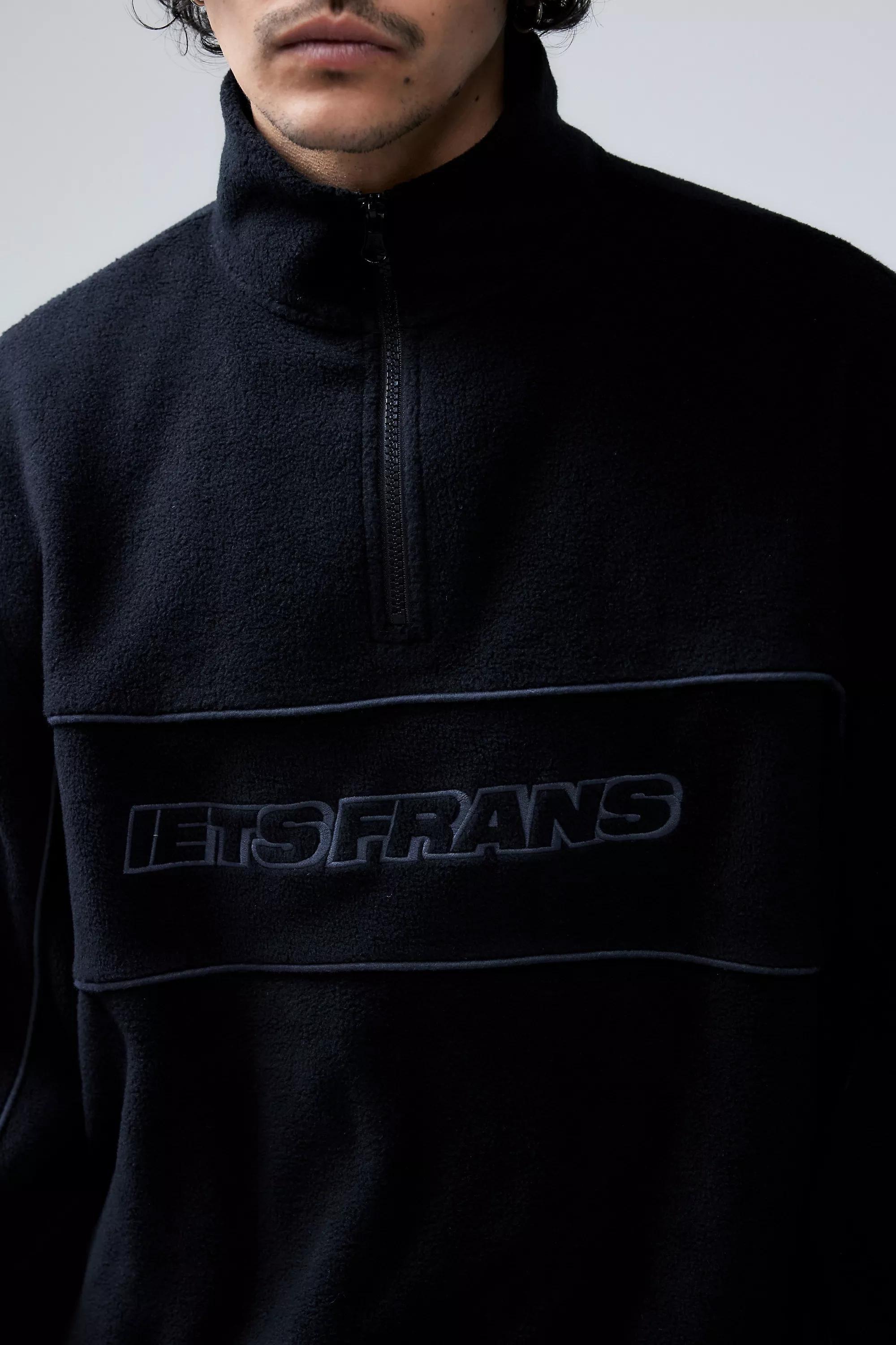 Black Iets Frans.. Piped Fleece, , large image number 1
