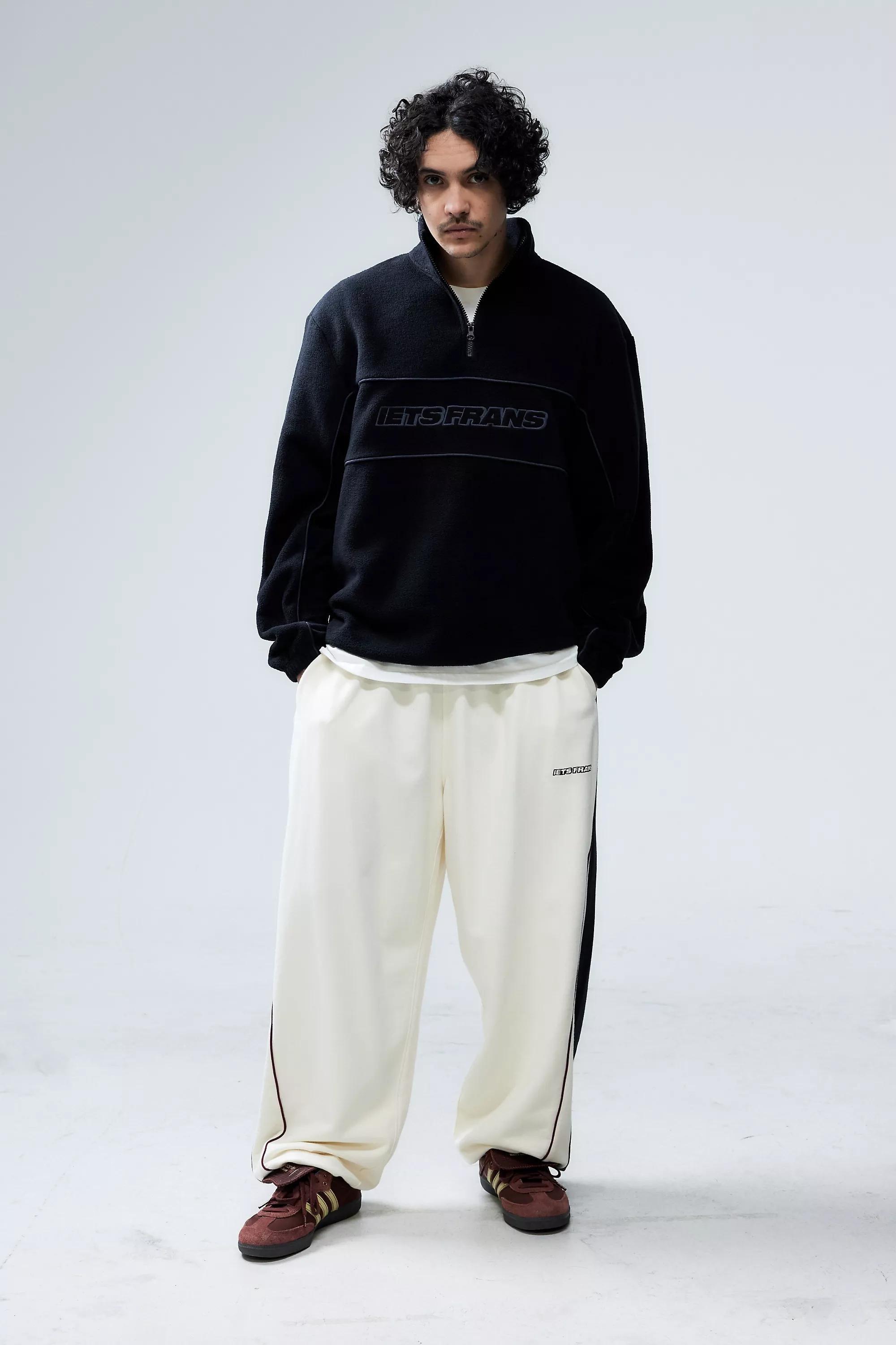 Black Iets Frans.. Piped Fleece, , large image number 2