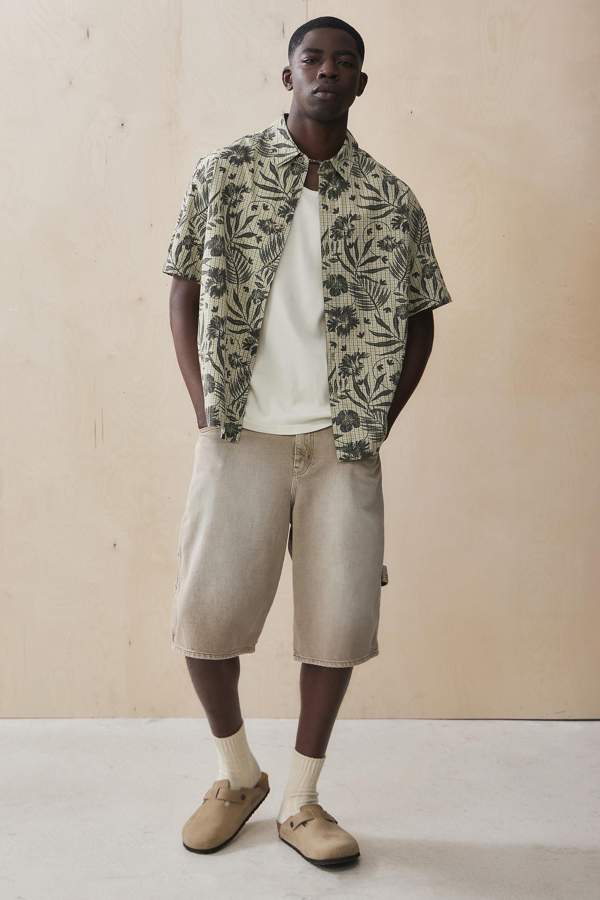 Multicolour UO Floral Shirt, , large image number 2