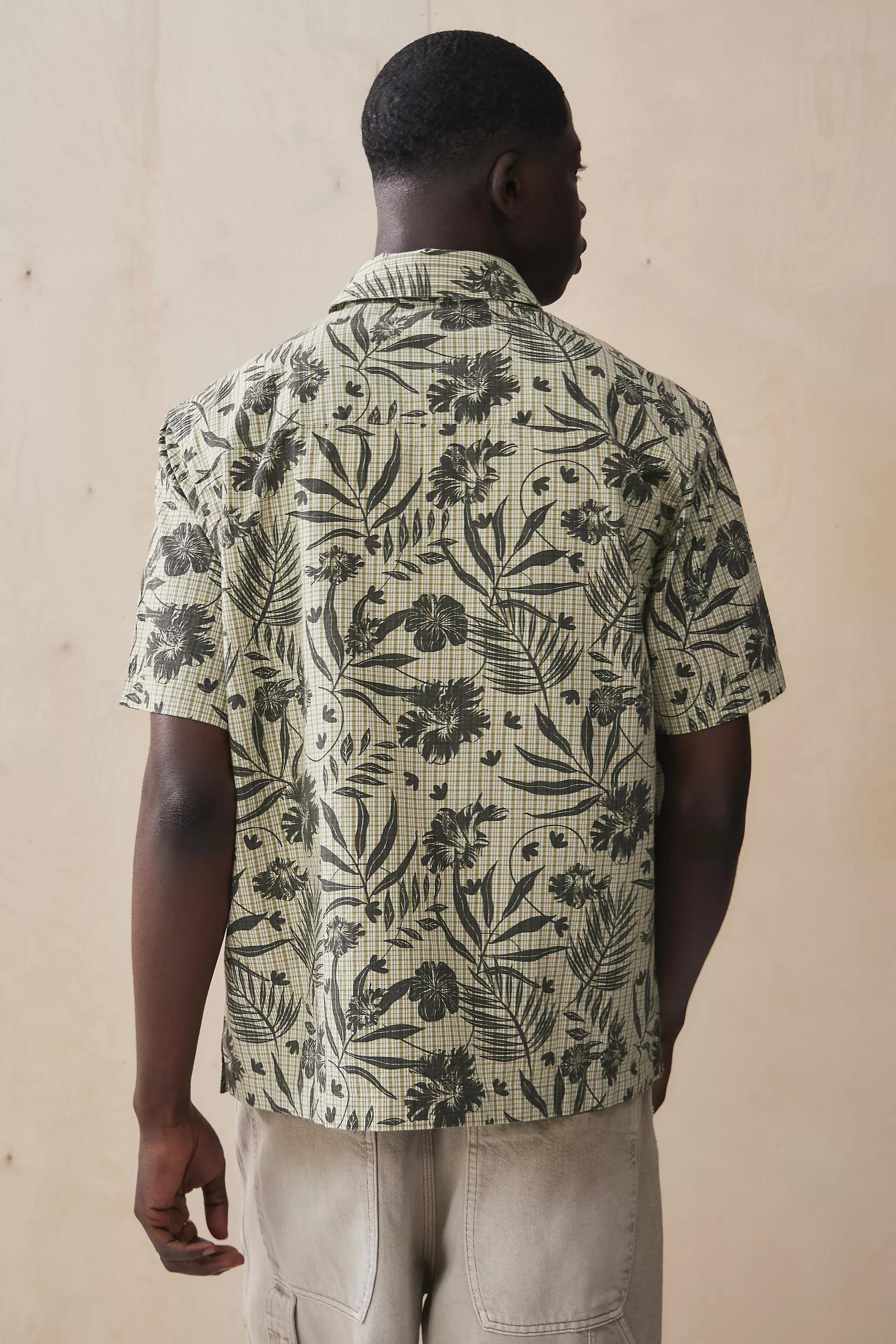 Multicolour UO Floral Shirt, , large image number 3