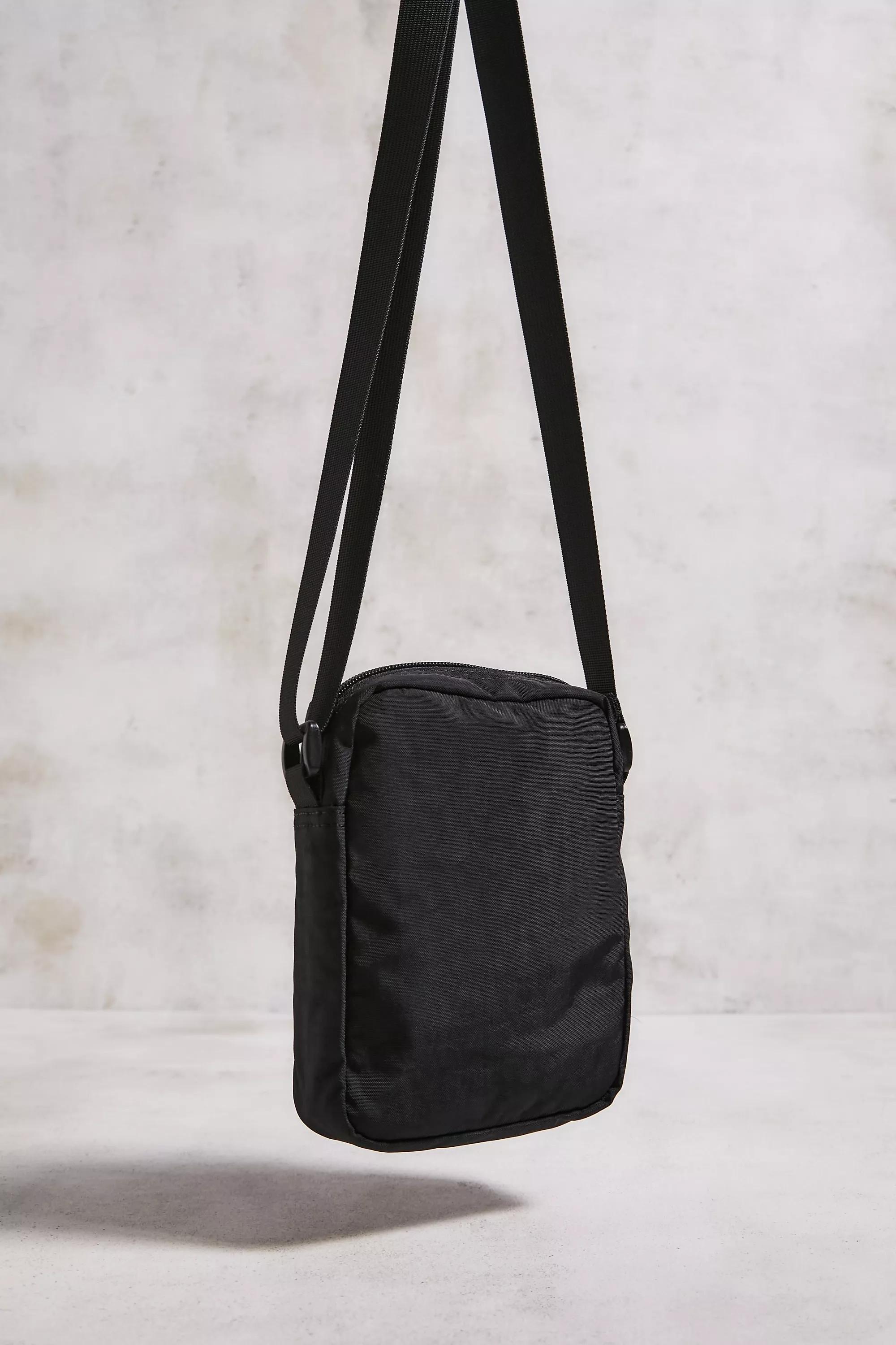 Black Iets Frans... Nylon Crossbody Zip-Up Bag, BLK, large image number 3