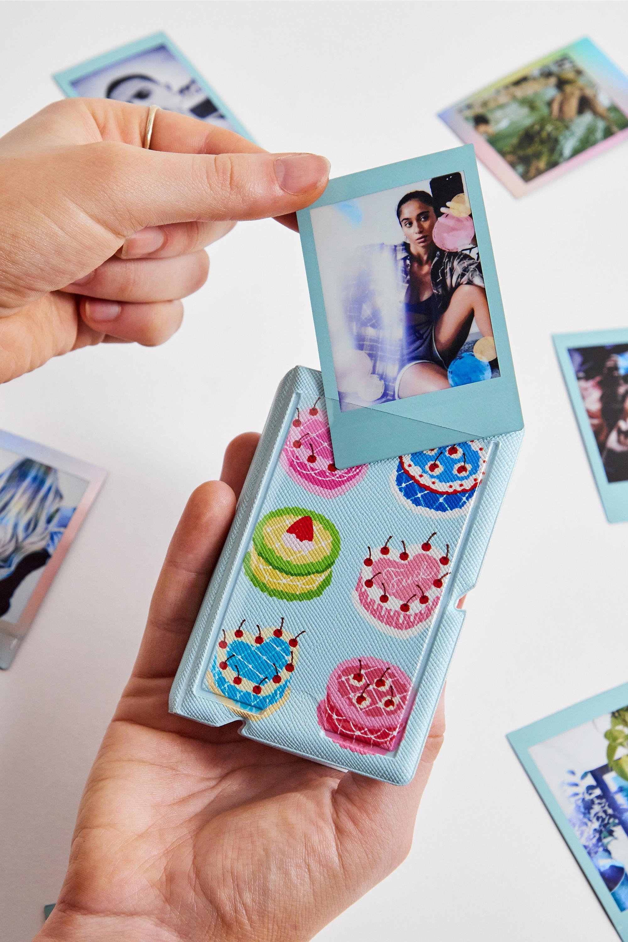 Blue Birthday Cake Instax Mini Photo Album, LT BLUE, large image number 0