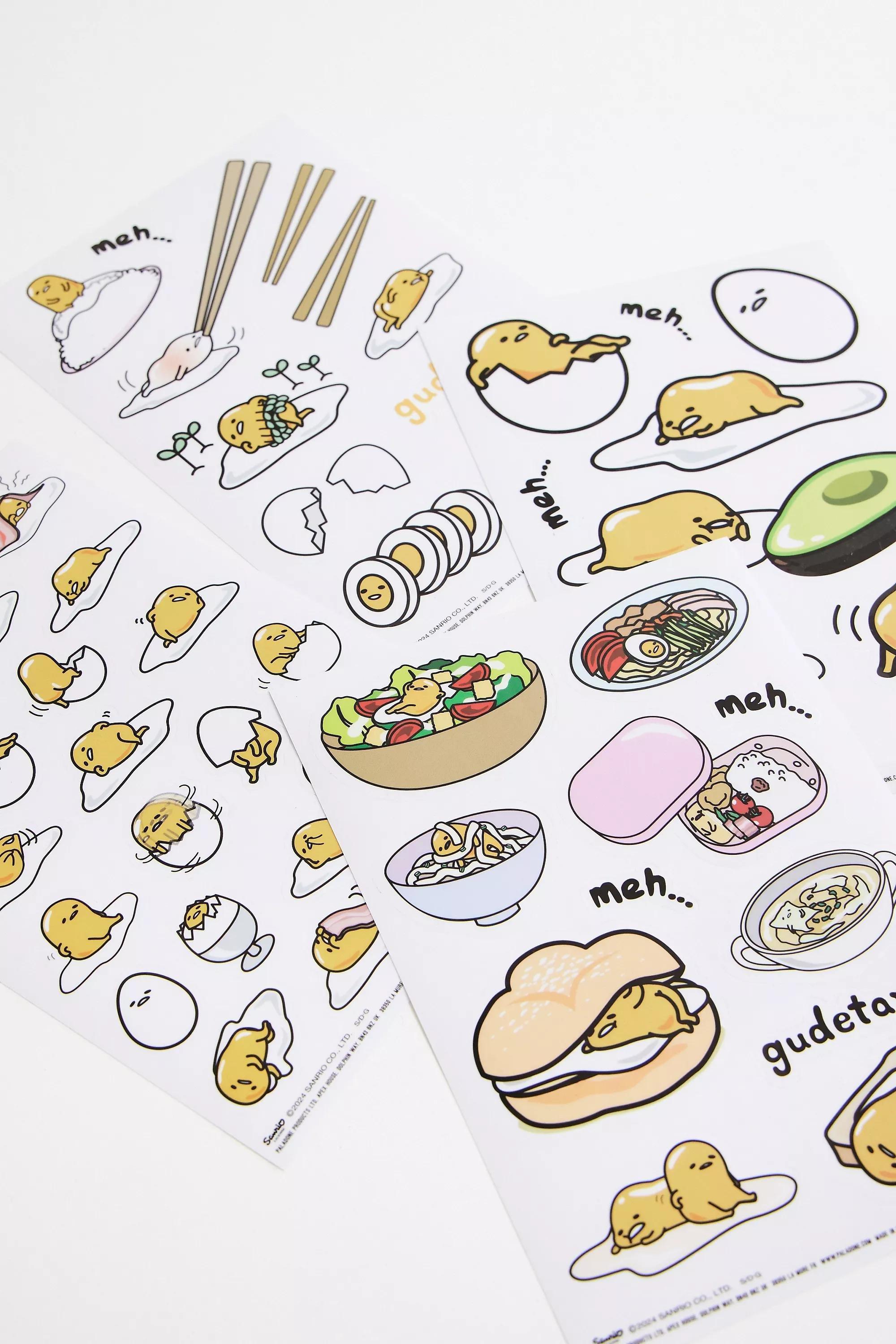 Yellow Gudetama Gadget Decals, ASSORT, large image number 1