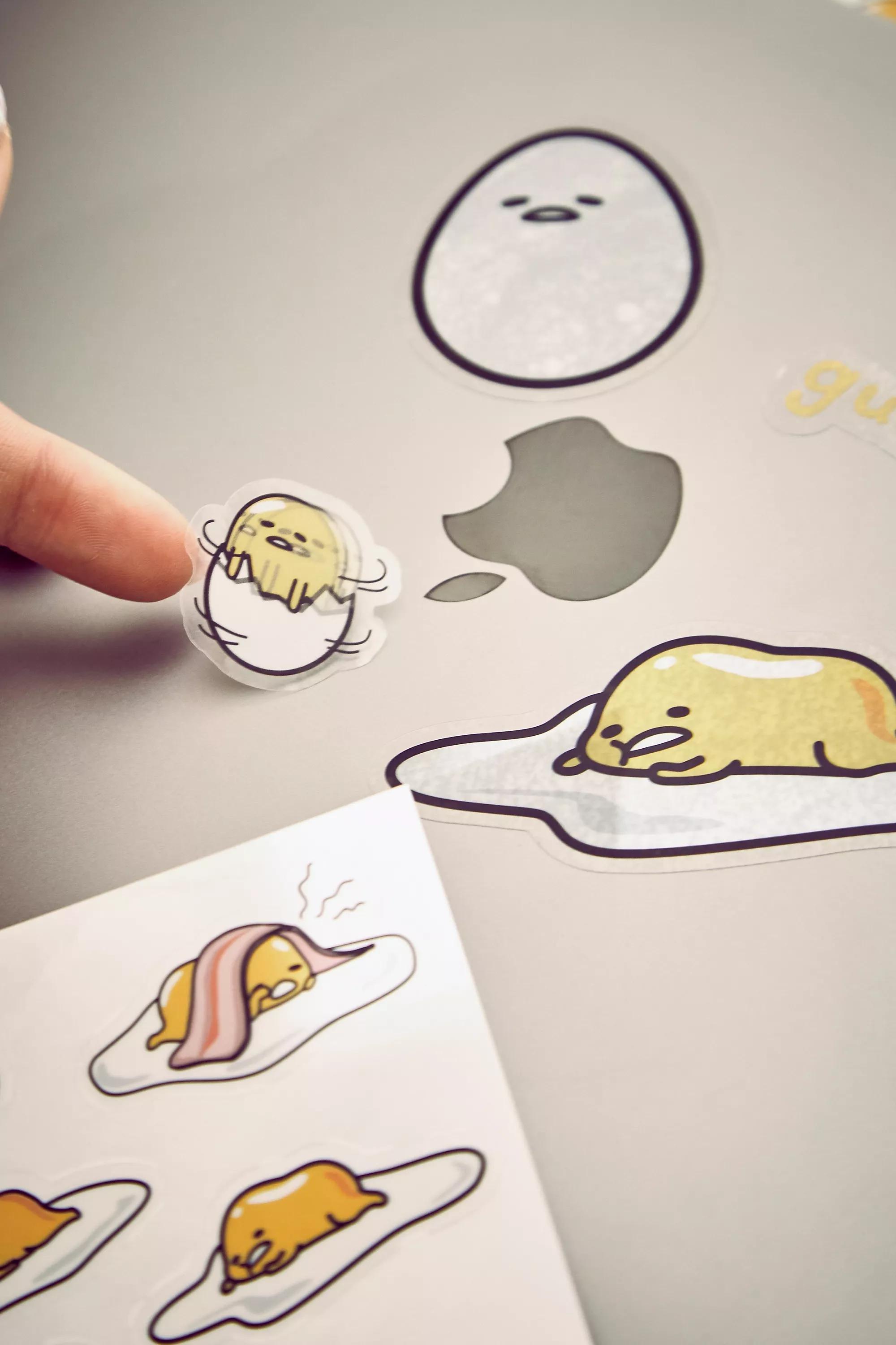 Yellow Gudetama Gadget Decals, ASSORT, large image number 2
