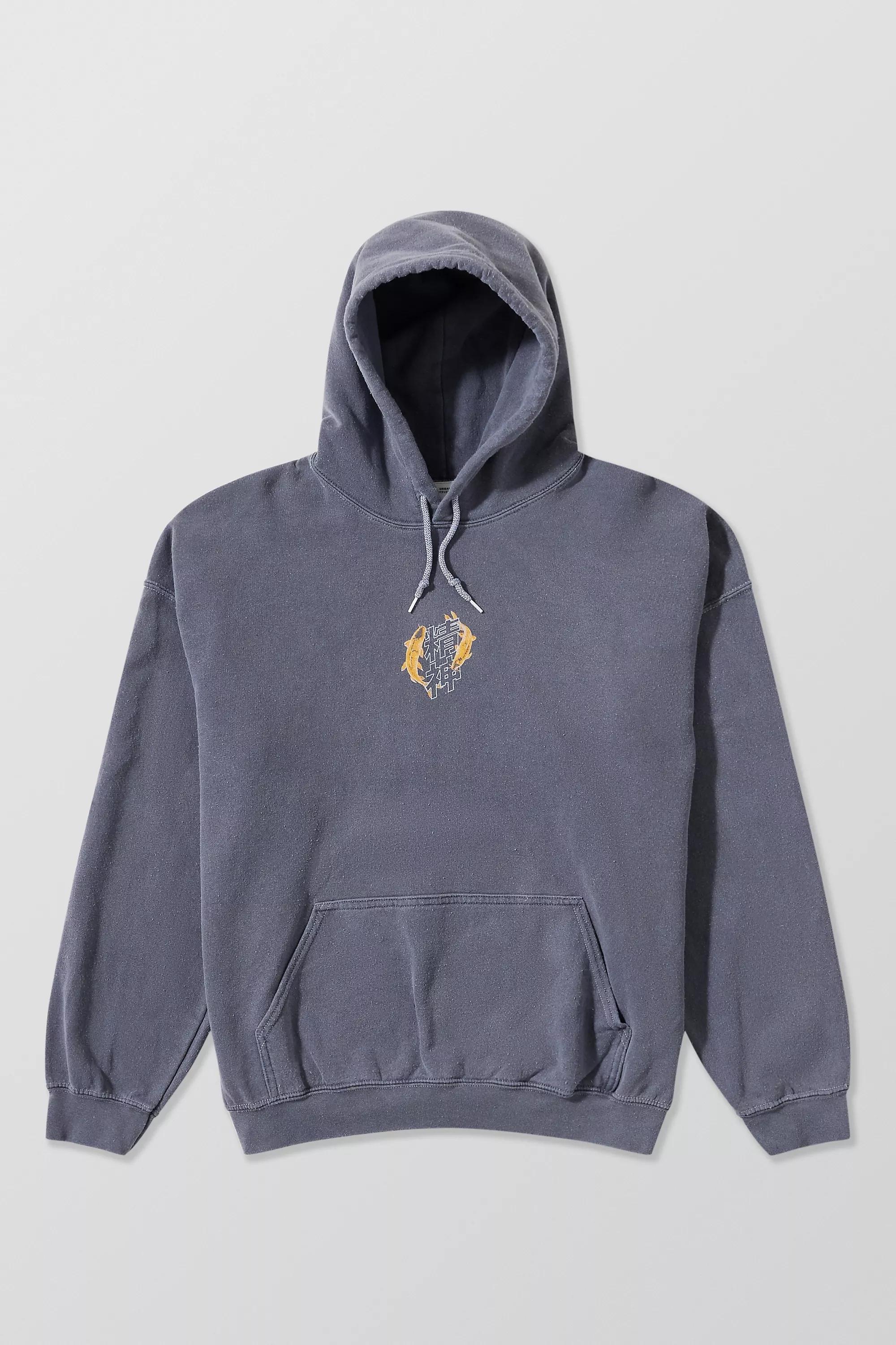 Blue Uo Koi Fish Hoodie, , large image number 5