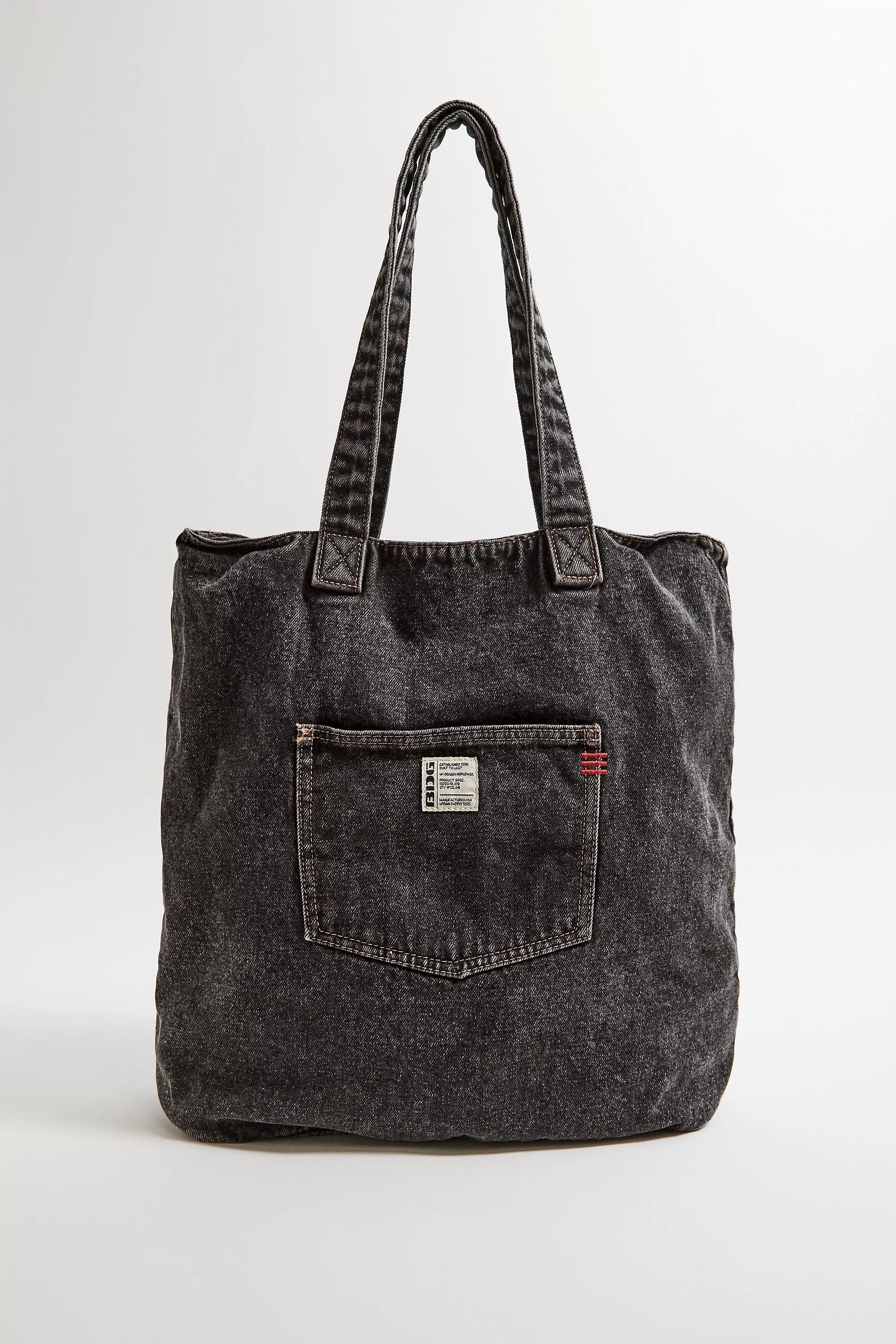 Black Bdg Denim Bag, BLK, large image number 1