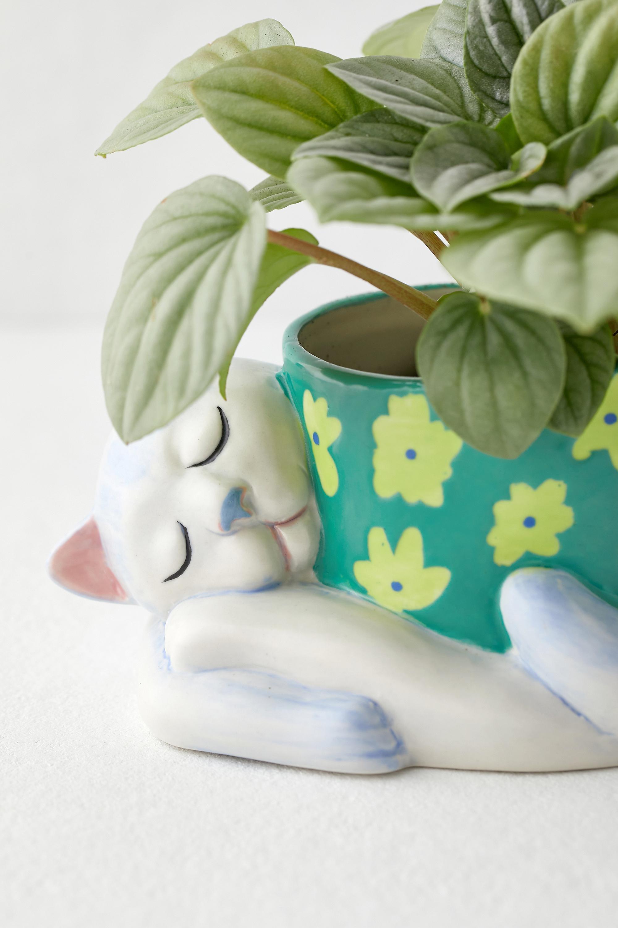 Cat Nap Planter, ASSORT, large image number 3
