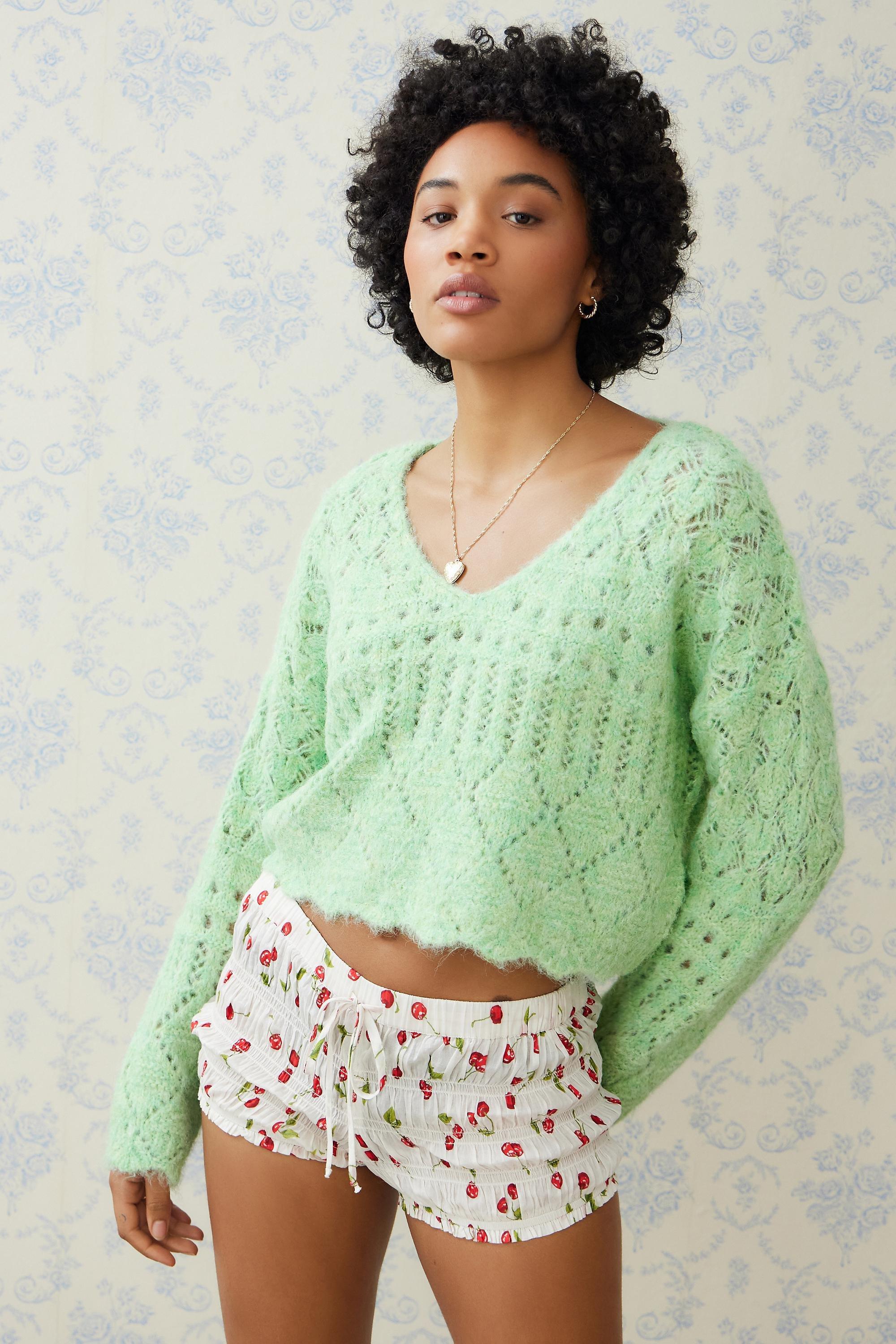 Green UO Jumper Cropped, , large image number 0