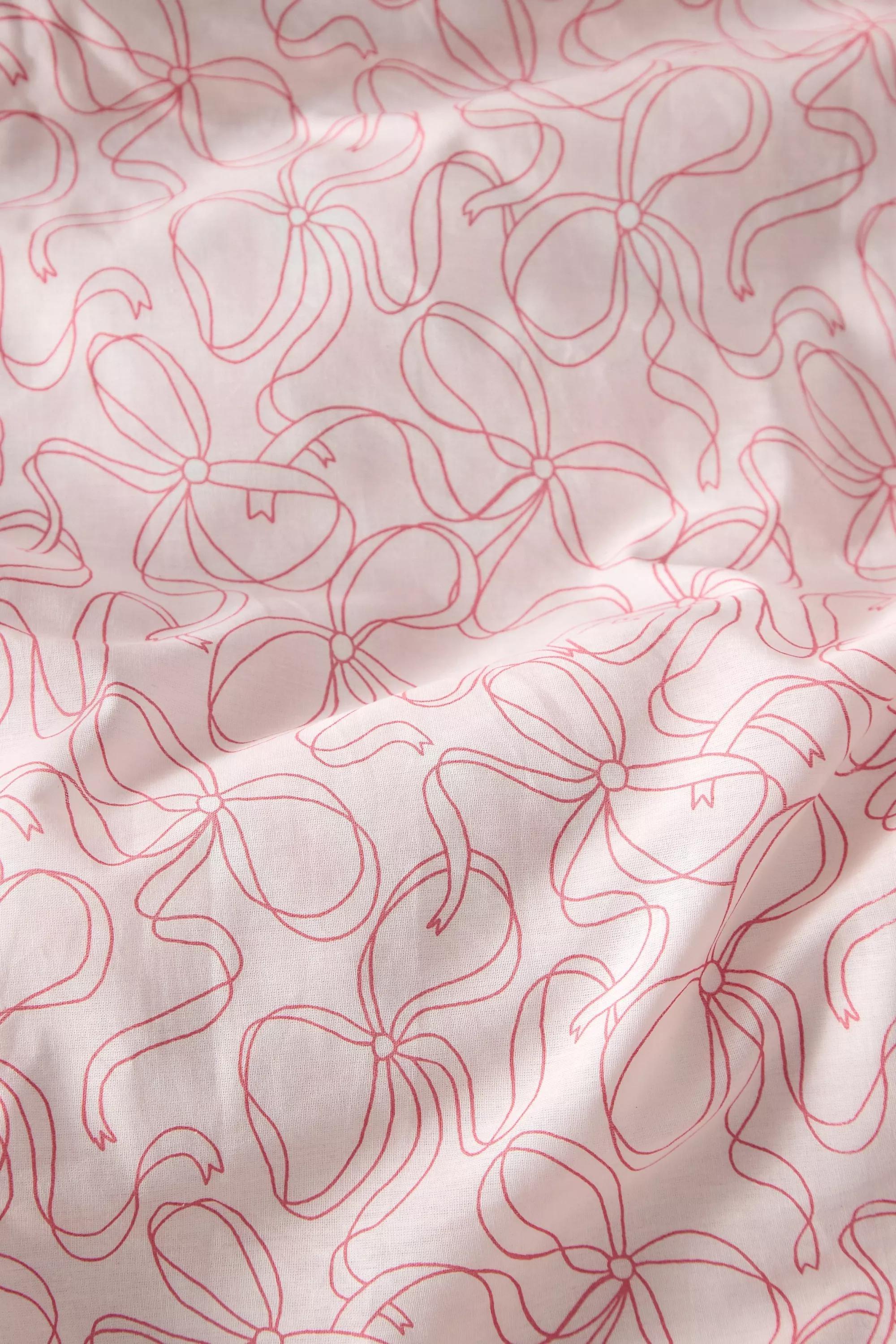 Pink Pretty Bows Duvet Set, PINK, large image number 4
