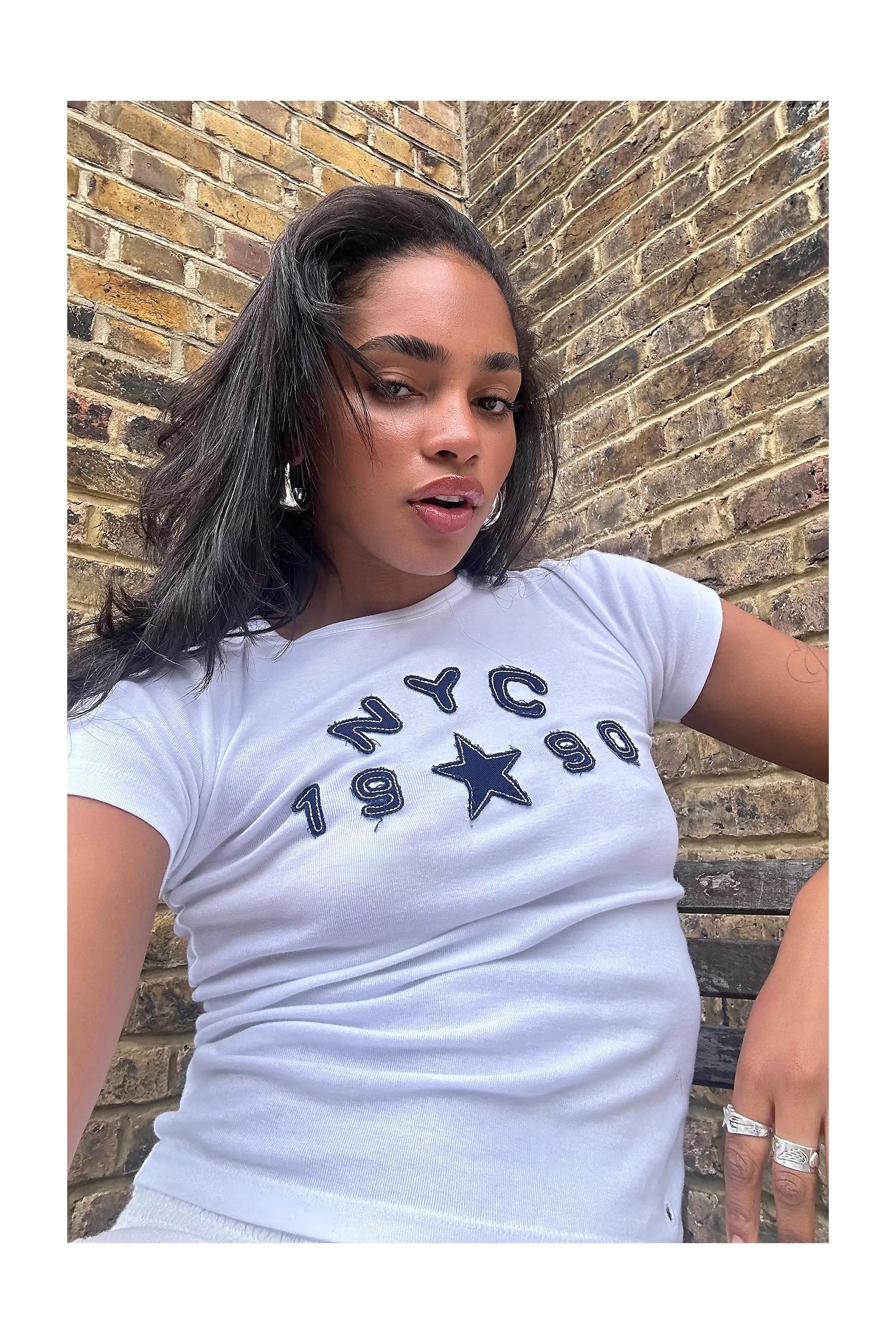 White Bdg White Nyc 1990 Baby T-Shirt, , large image number 0