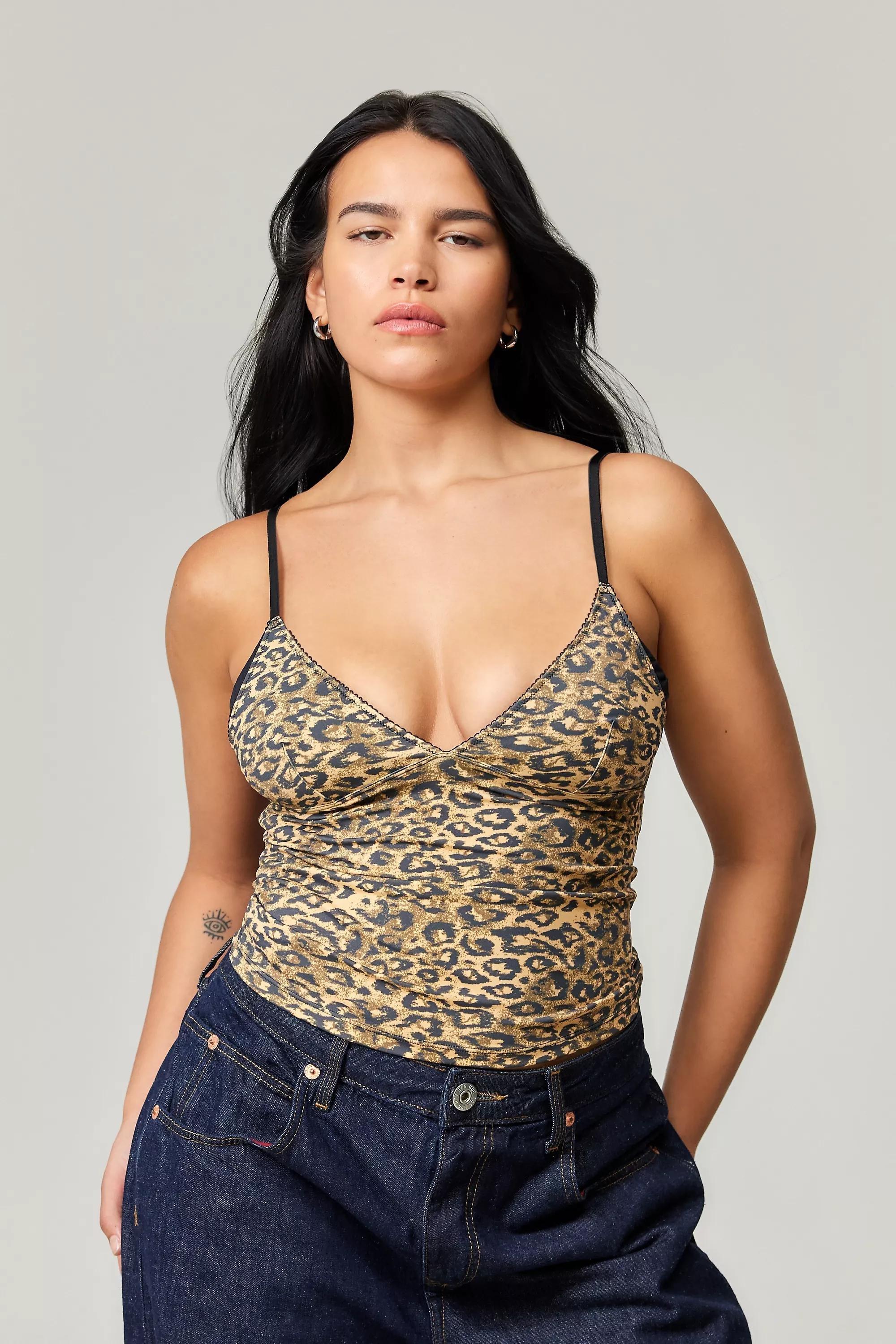 Multicolour Animal Print Camisole, , large image number 1