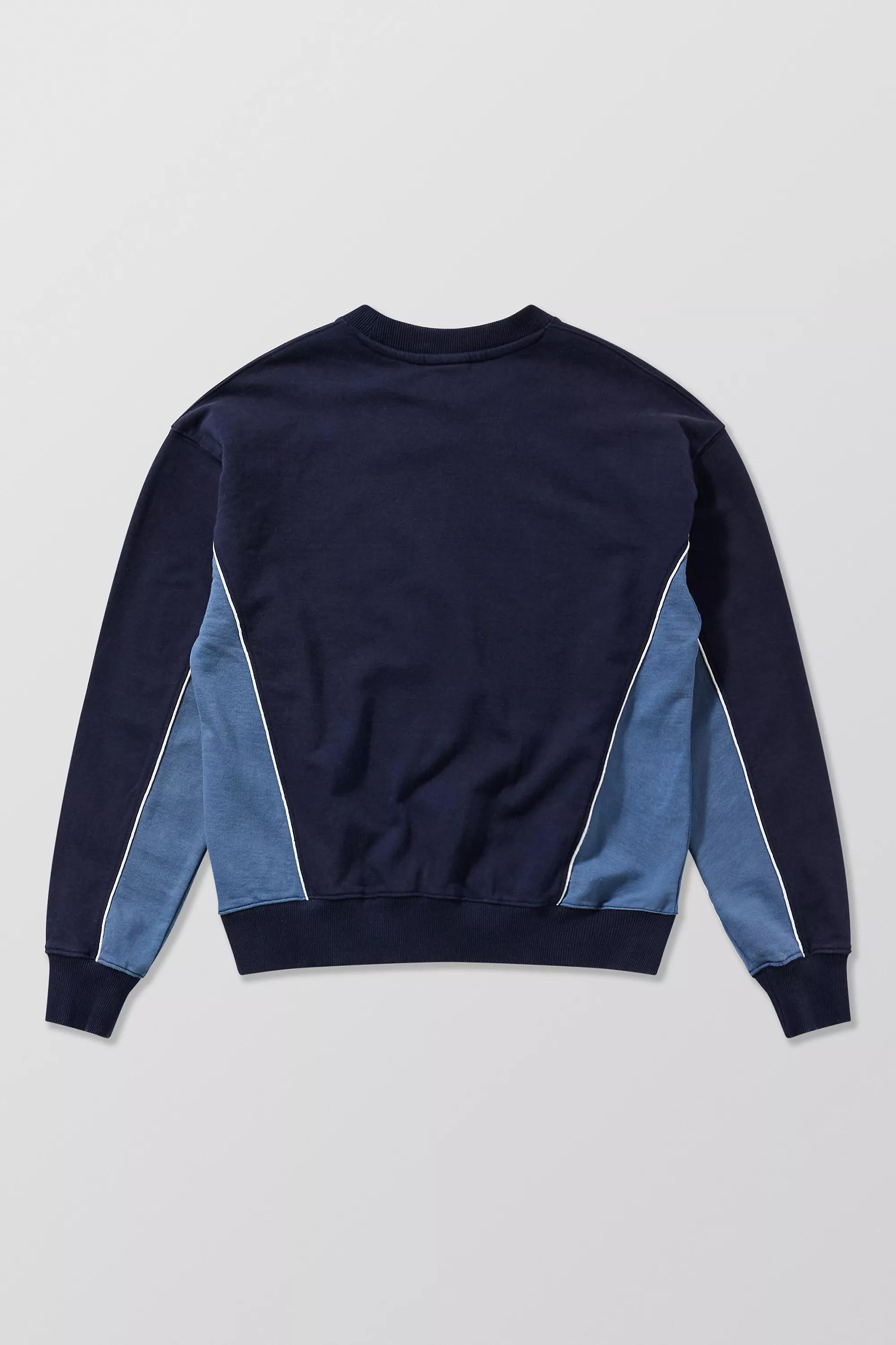 Navy Iets Frans... Piped Sweatshirt, , large image number 5