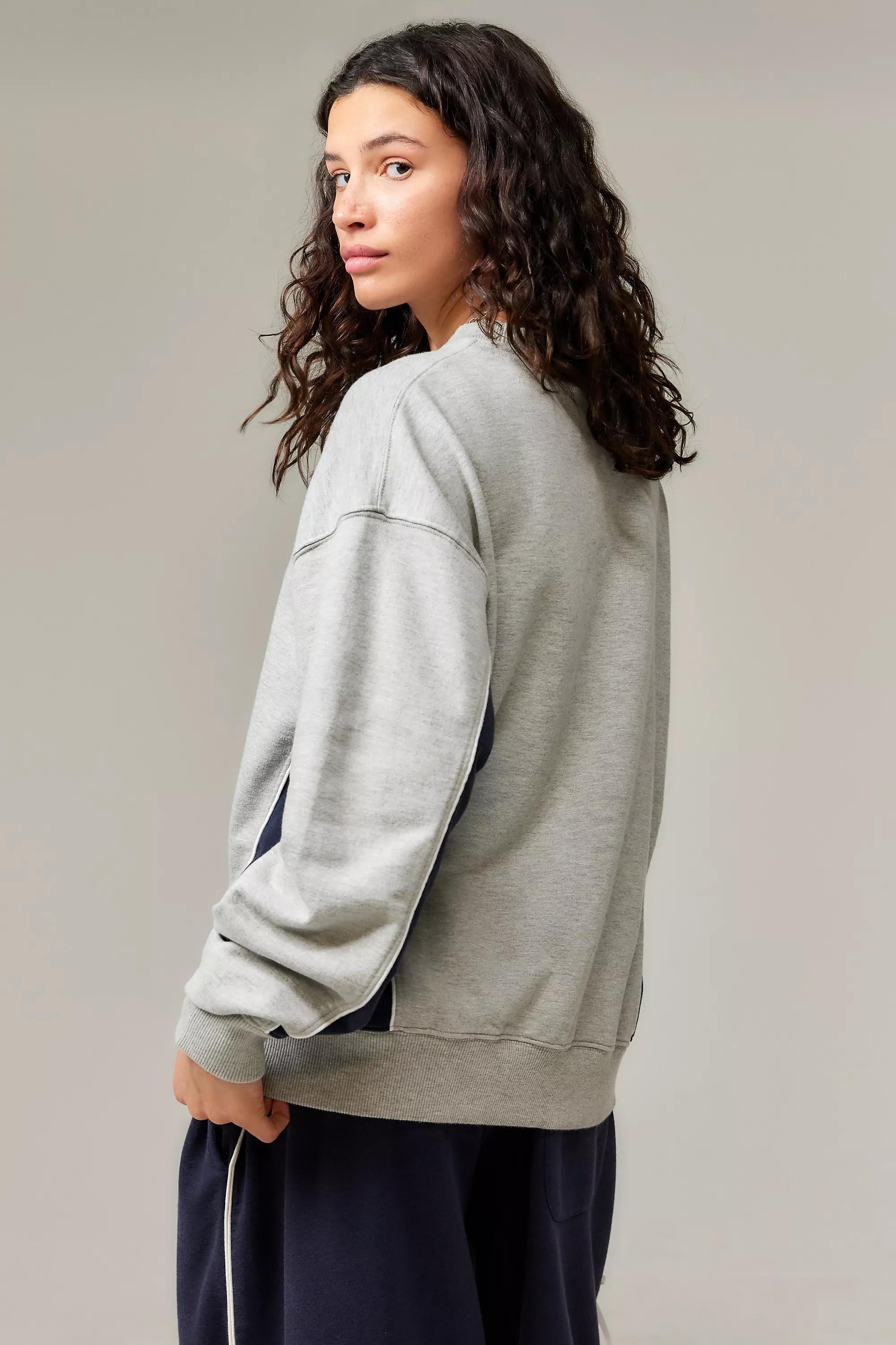 Grey Iets Frans Piped Sweatshirt, , large image number 3
